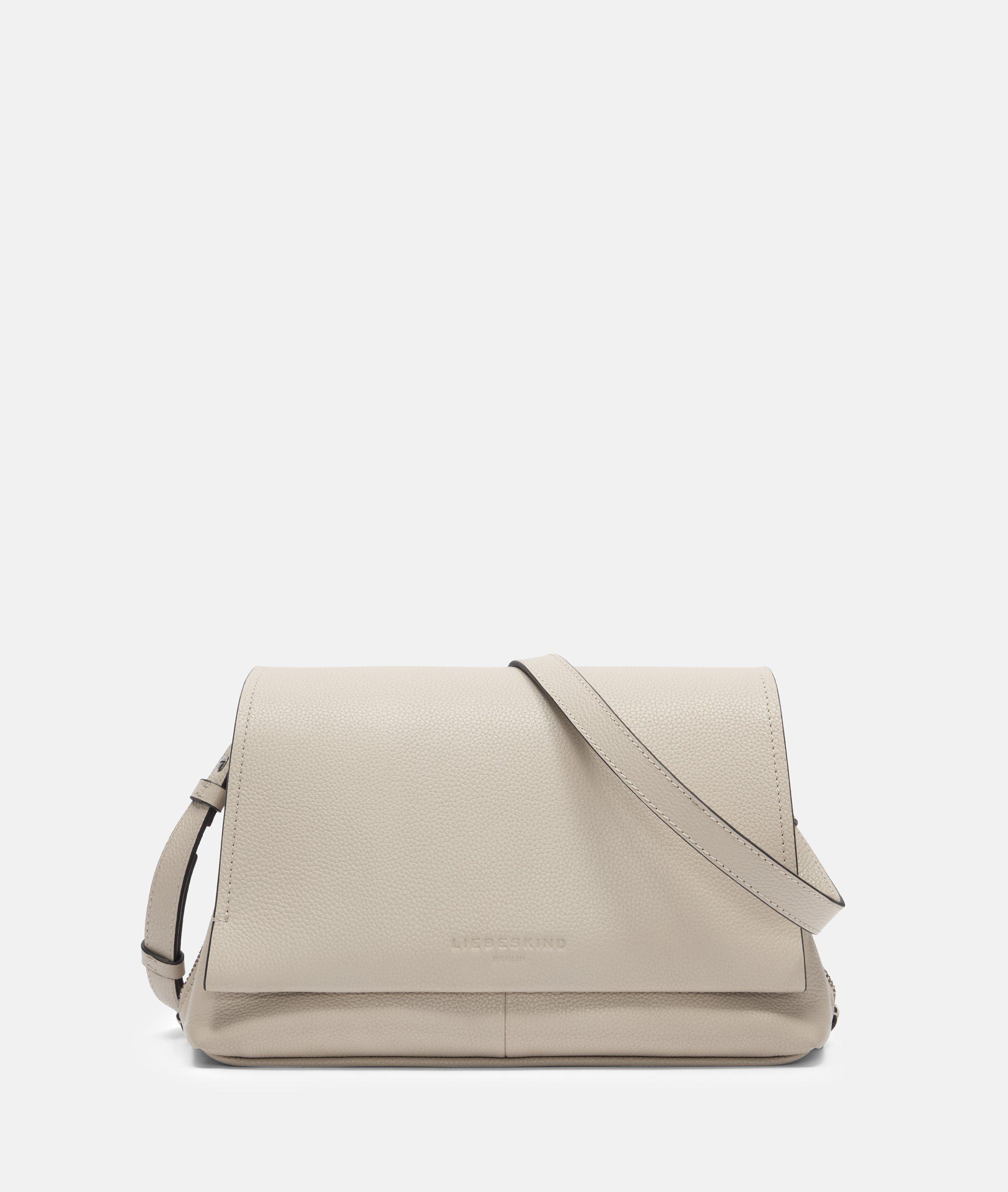Hera II Crossbody M in beige, blau & schwarz