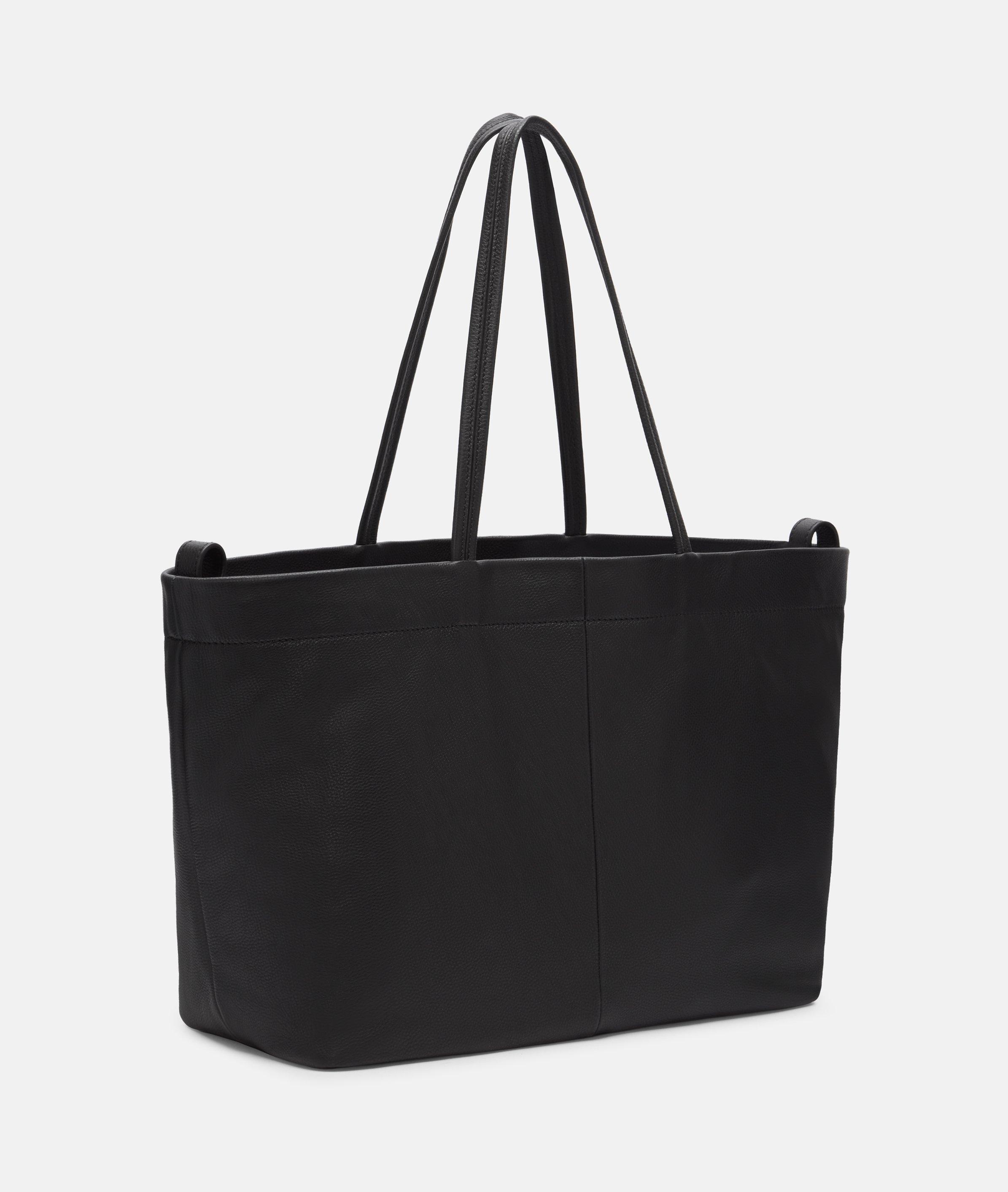 Hera II Shopper L in schwarz, braun & braun