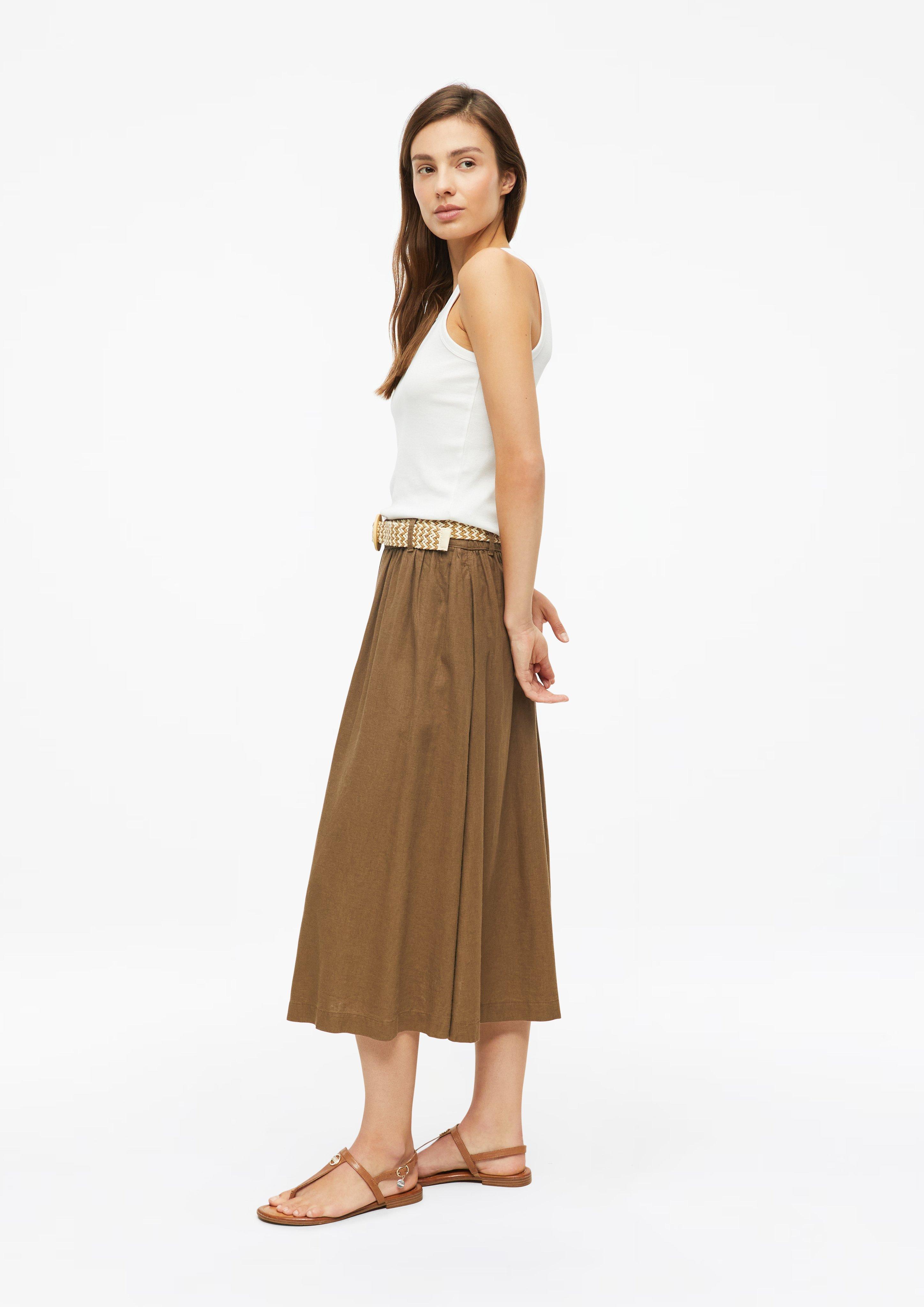 Dames Rok in bruin van s.Oliver
