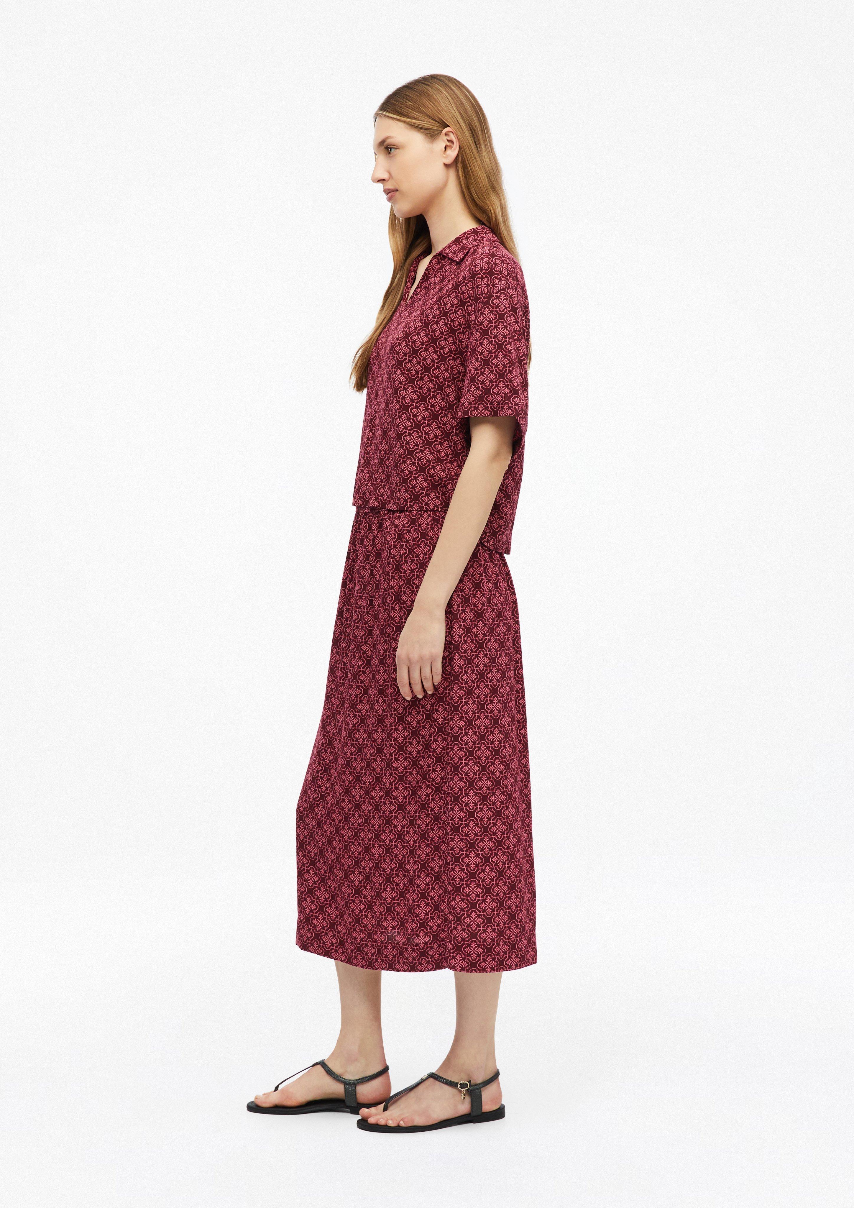 Dames Rok in rood van s.Oliver
