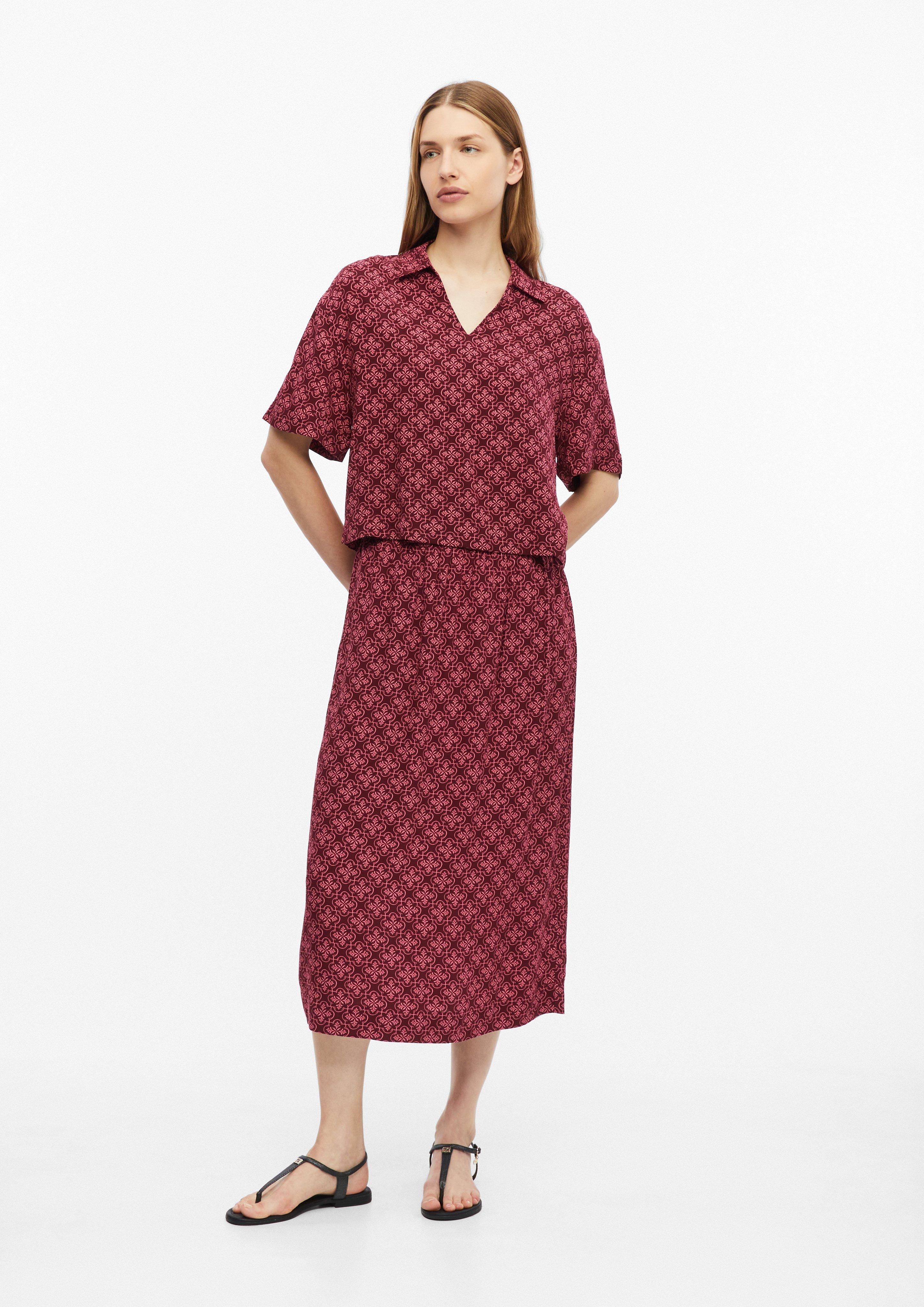 Dames Rok in rood van s.Oliver