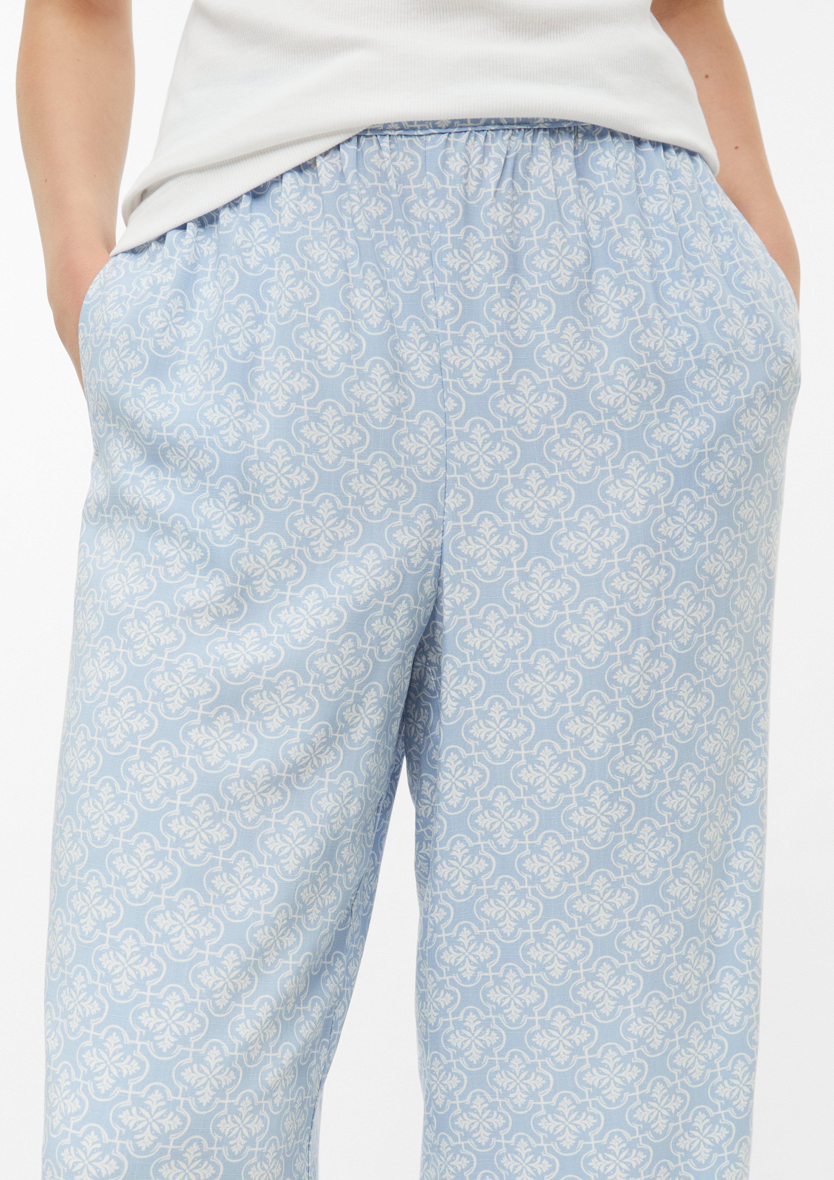 Ženske Hlače v barvi modra od s.Oliver