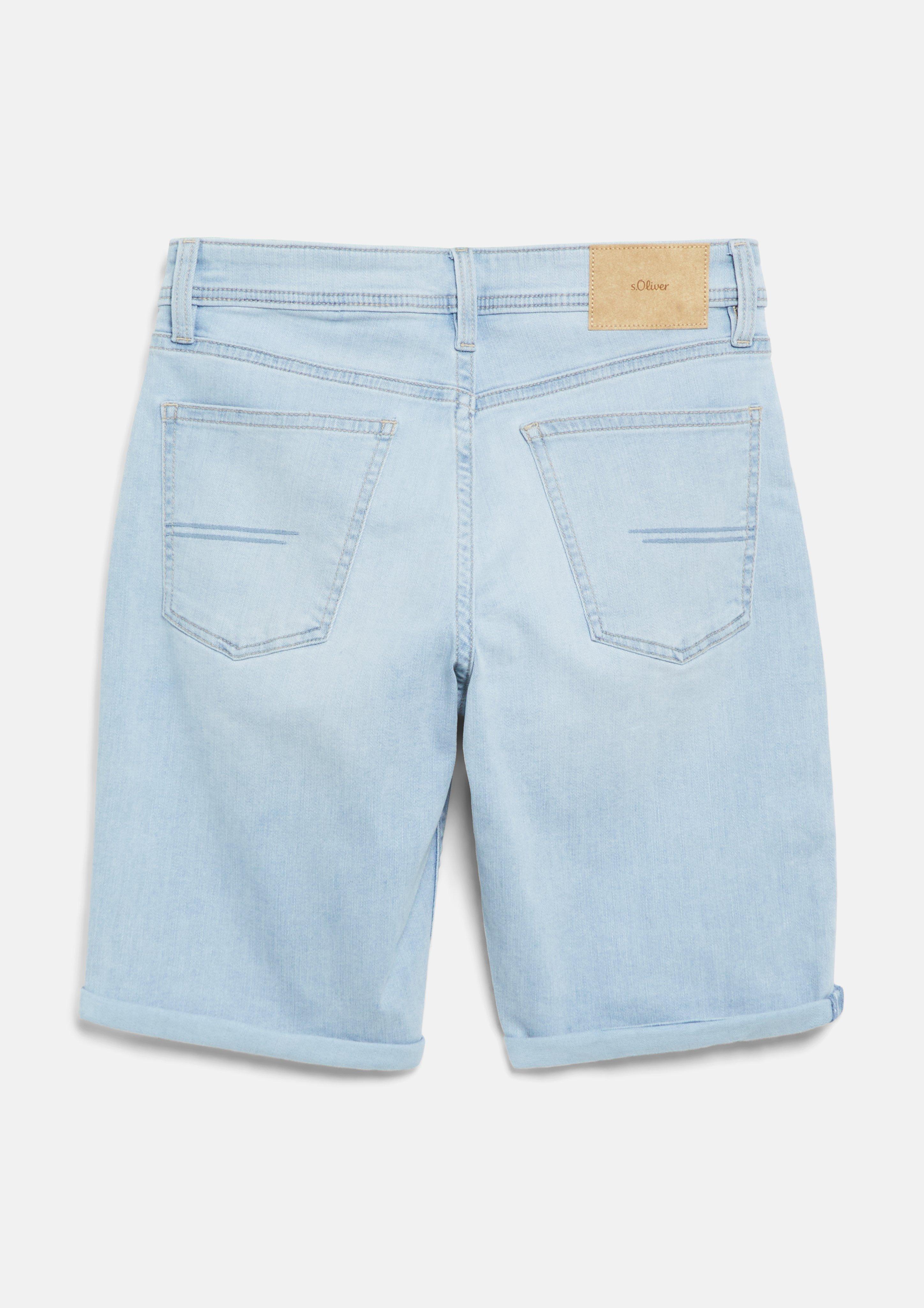 Men Denim Bermuda in blue by s.Oliver
