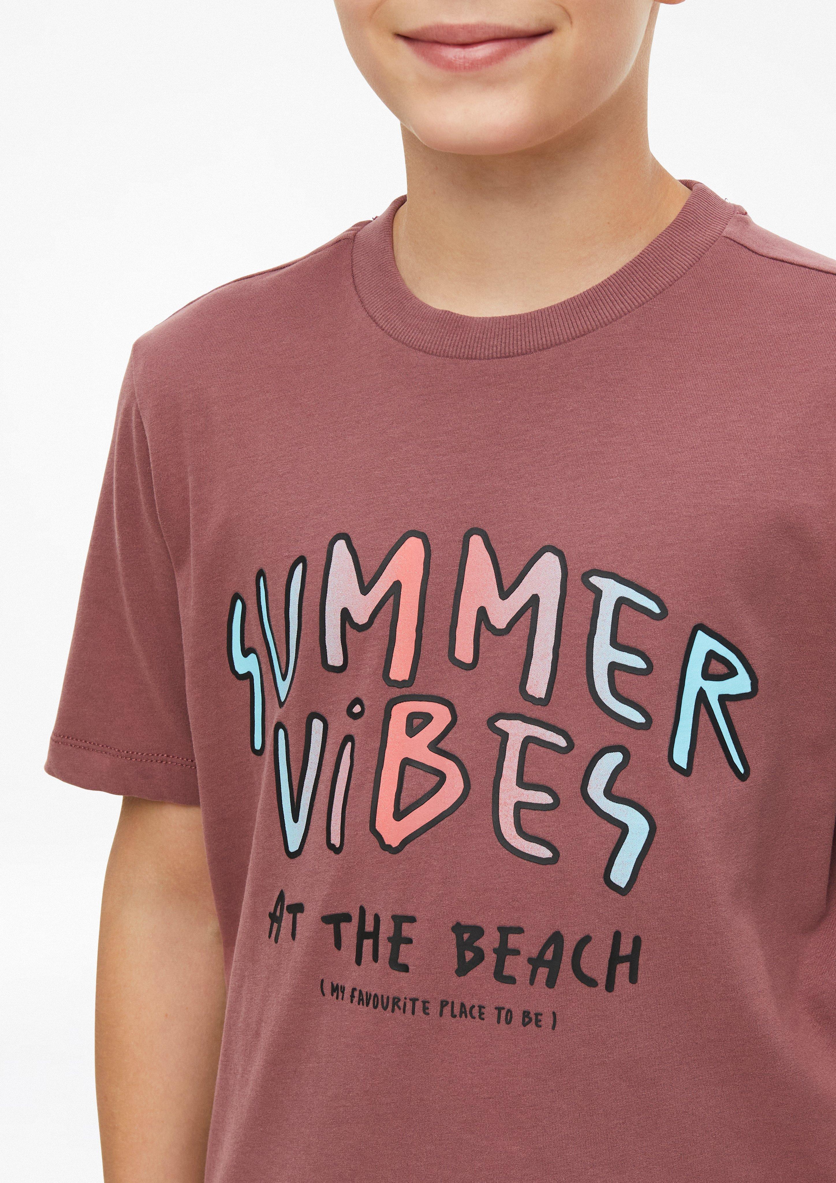 Kinder T-Shirt in pink von s.Oliver