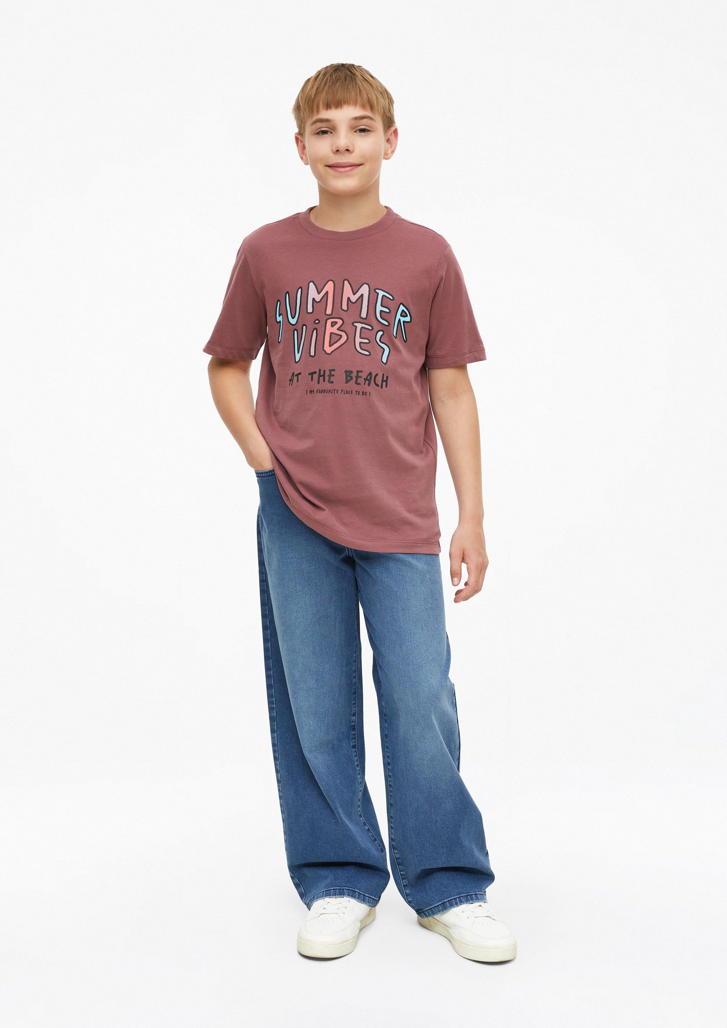 Kinder T-Shirt in pink von s.Oliver