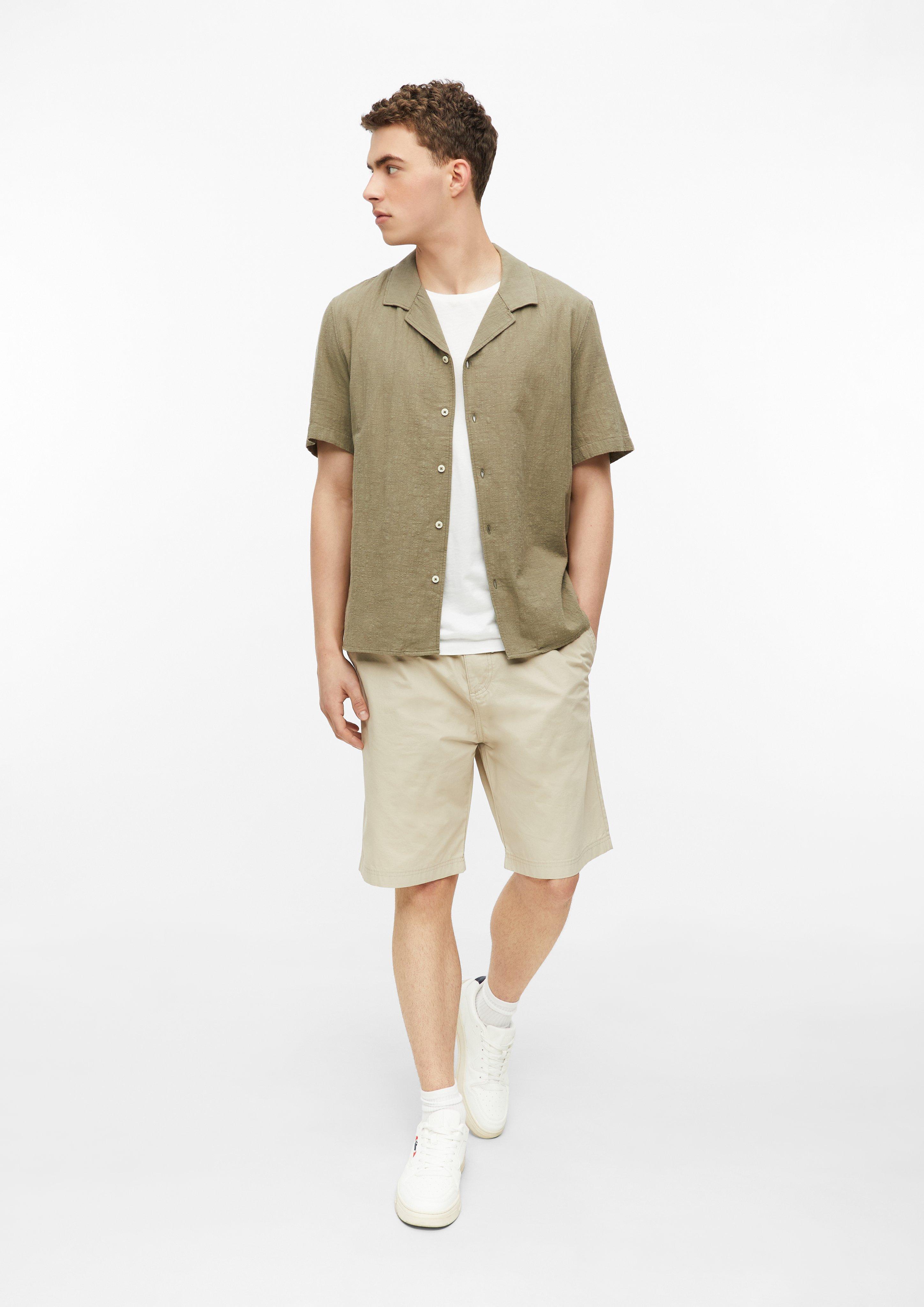 Moški Bermuda kratke hlače v barvi bež od s.Oliver