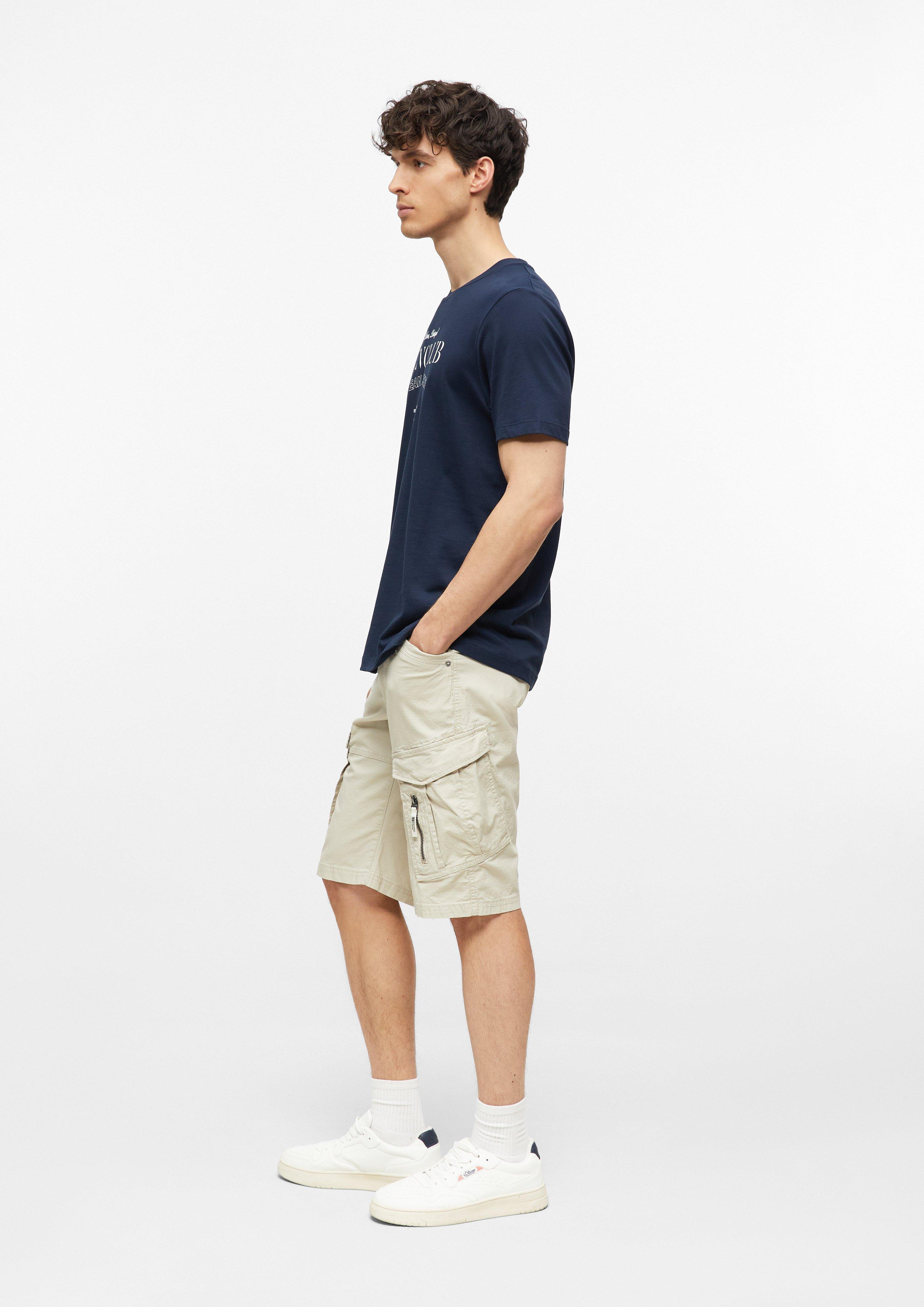 Herren Bermuda in beige von s.Oliver