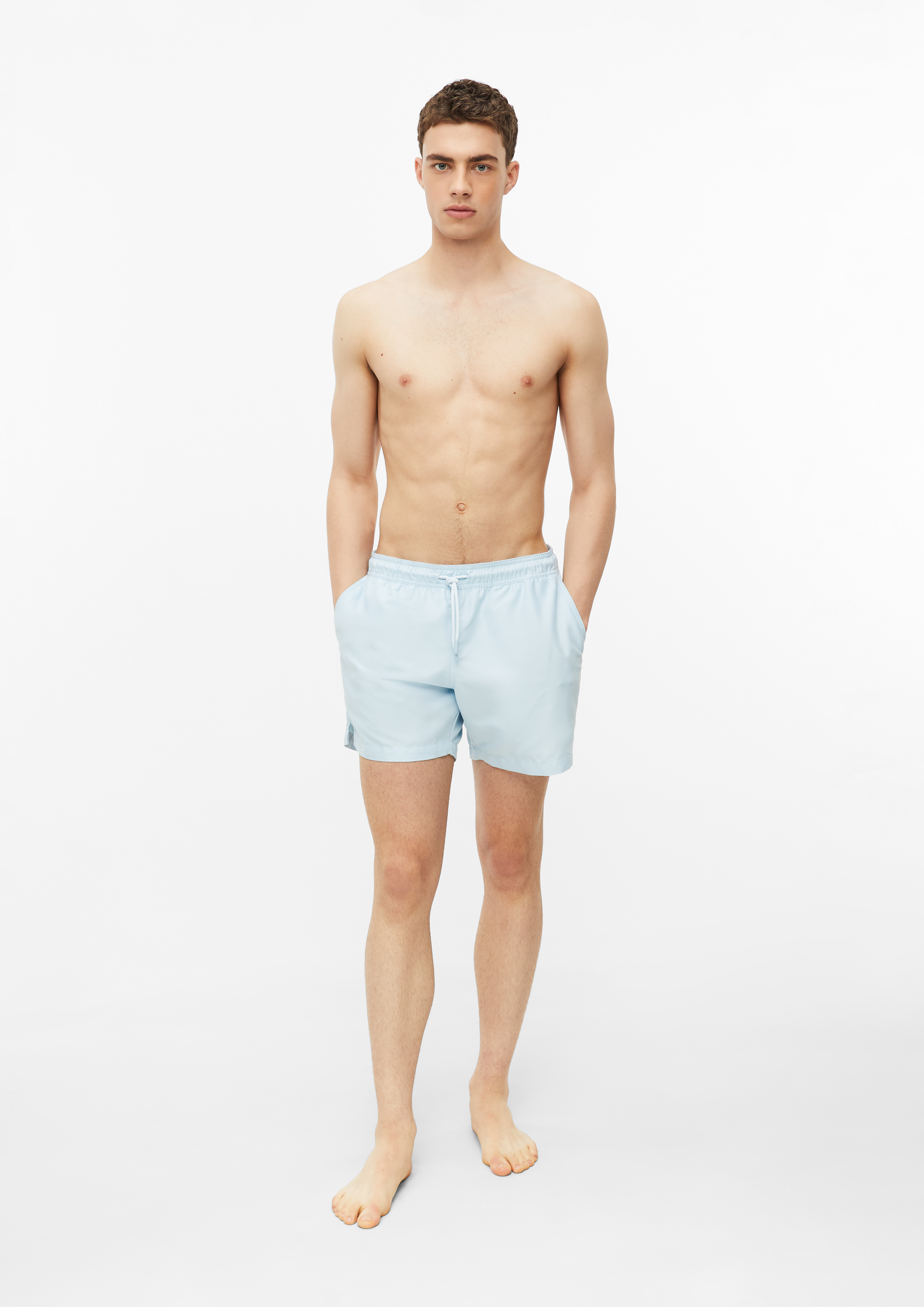 Herren Badehose in blau von s.Oliver