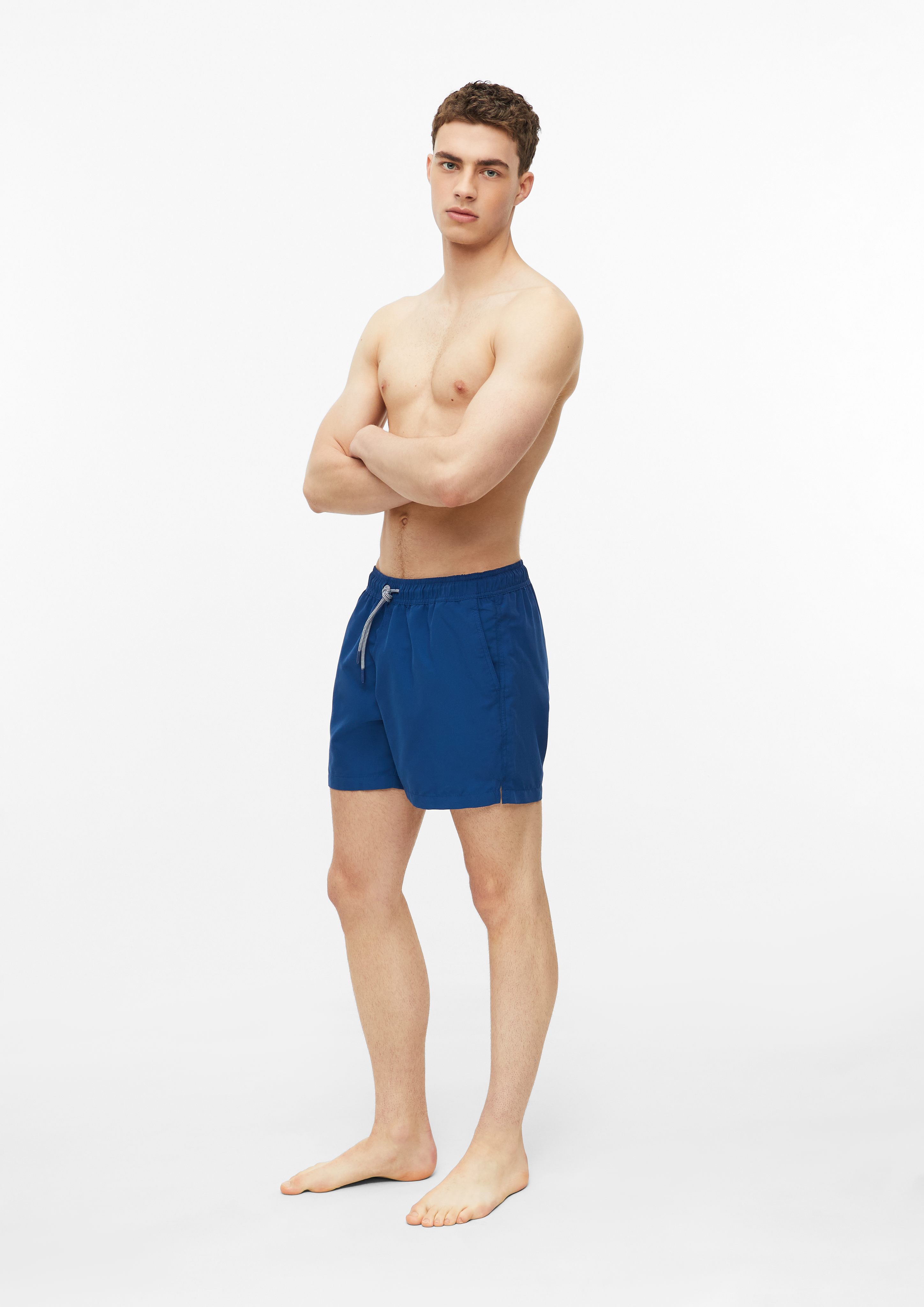 Herren Badehose in blau von s.Oliver