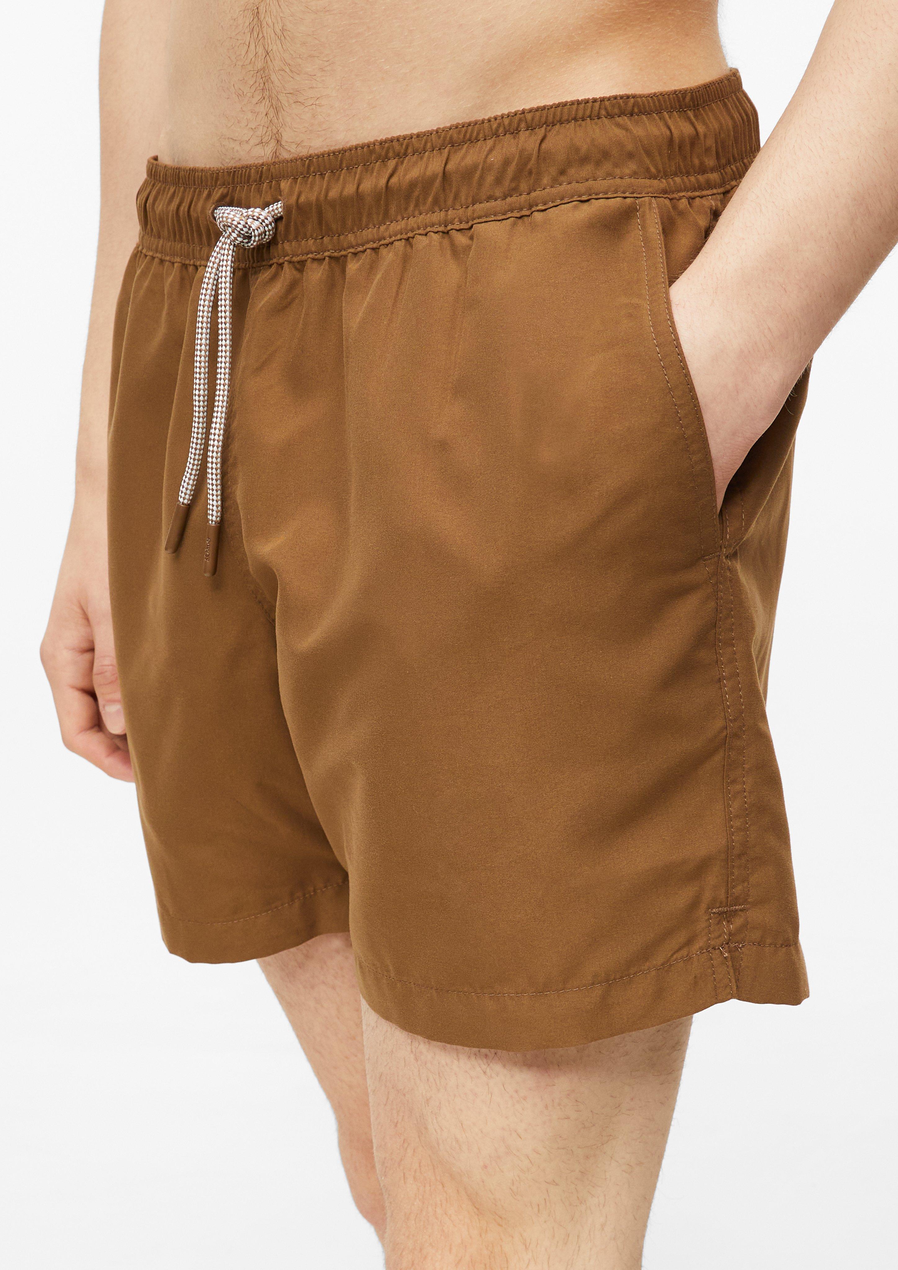 Herren Badehose in braun von s.Oliver