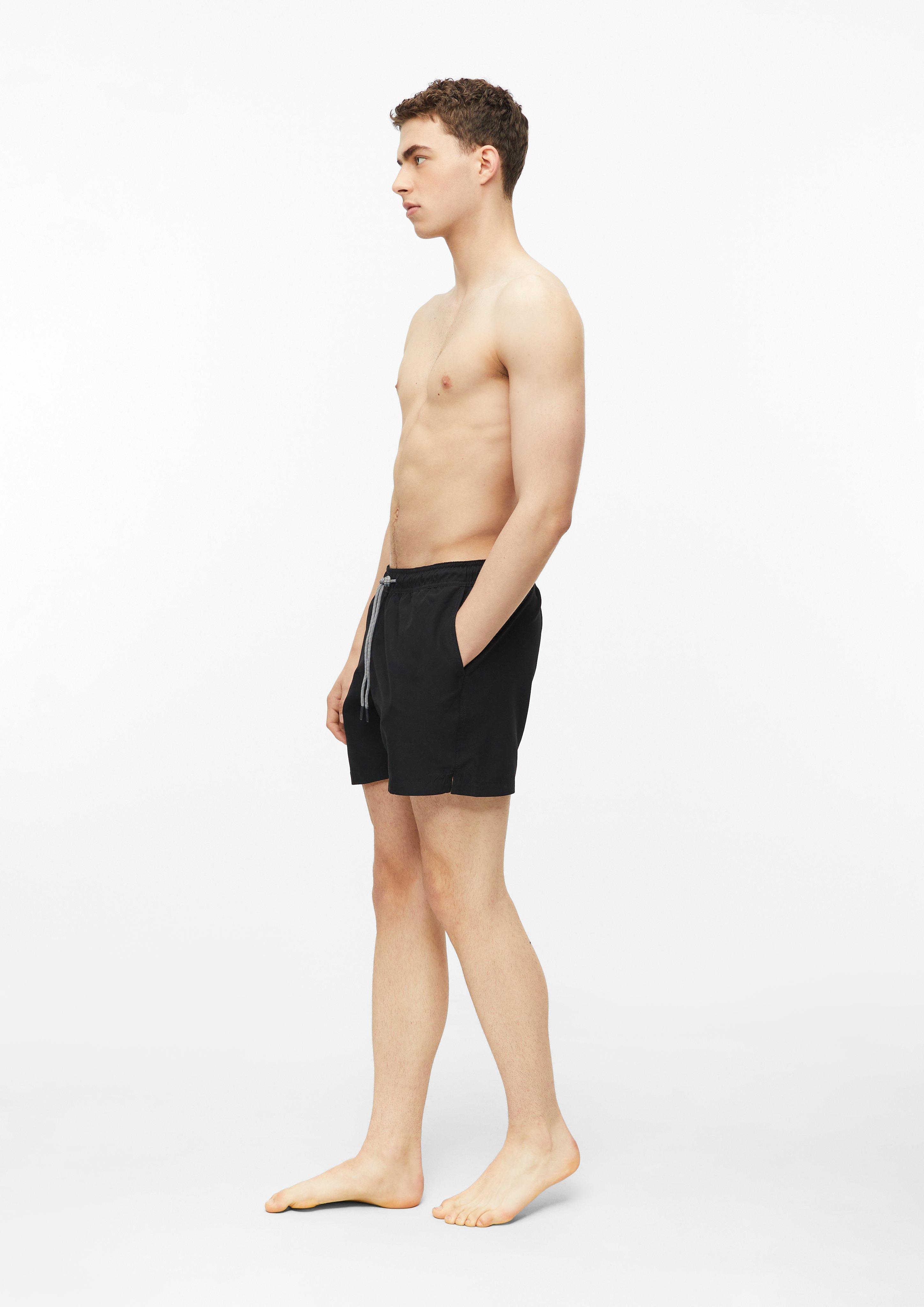Herren Badehose in schwarz von s.Oliver