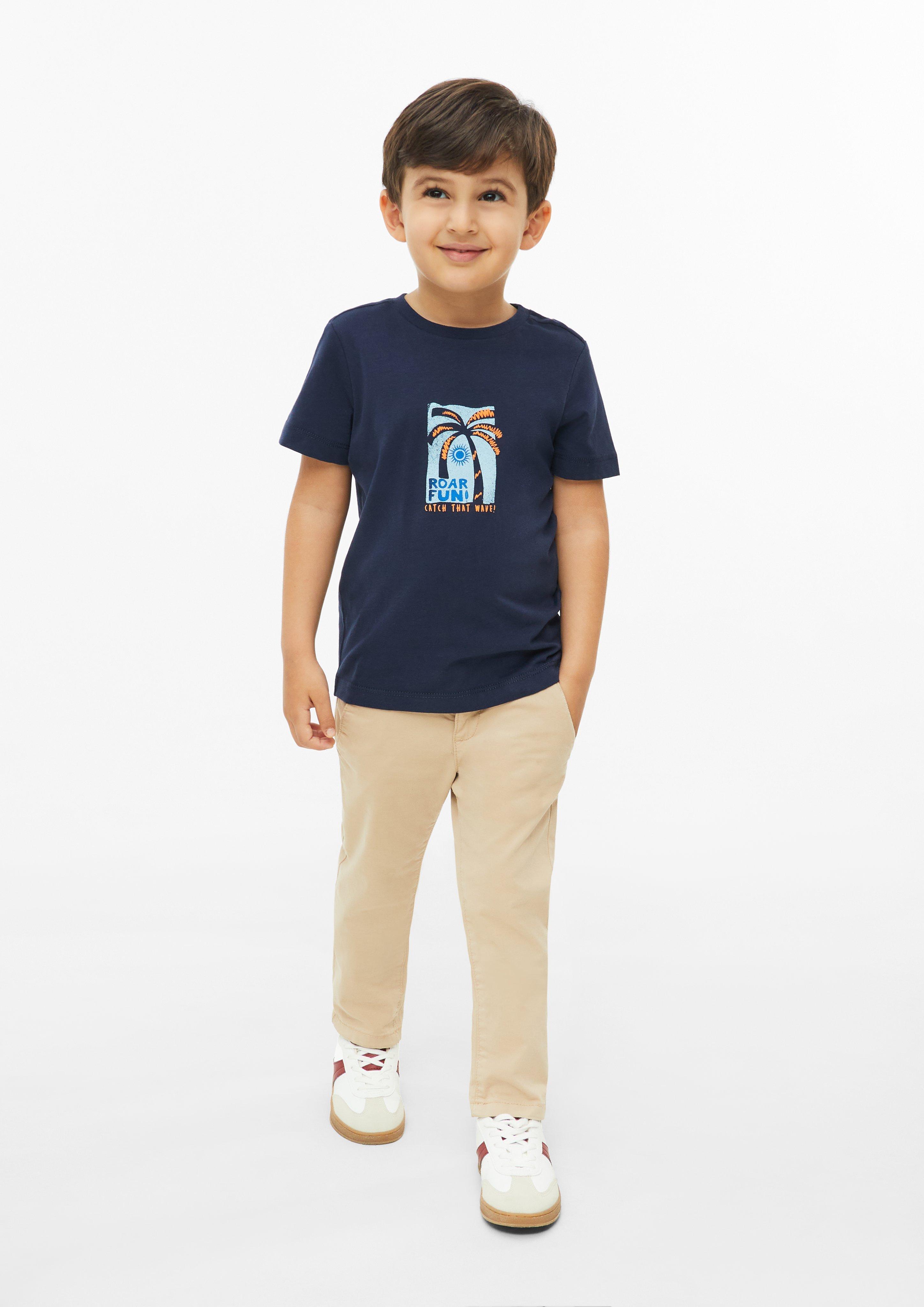 Kinder T-Shirt in blau von s.Oliver