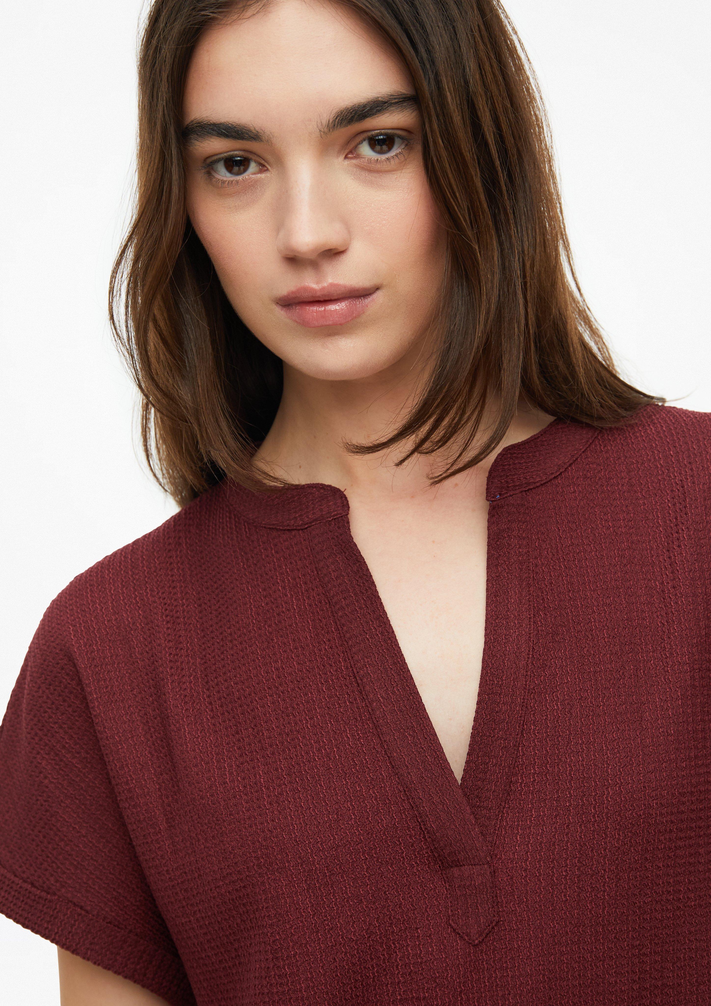 Dames T-shirt in rood van s.Oliver