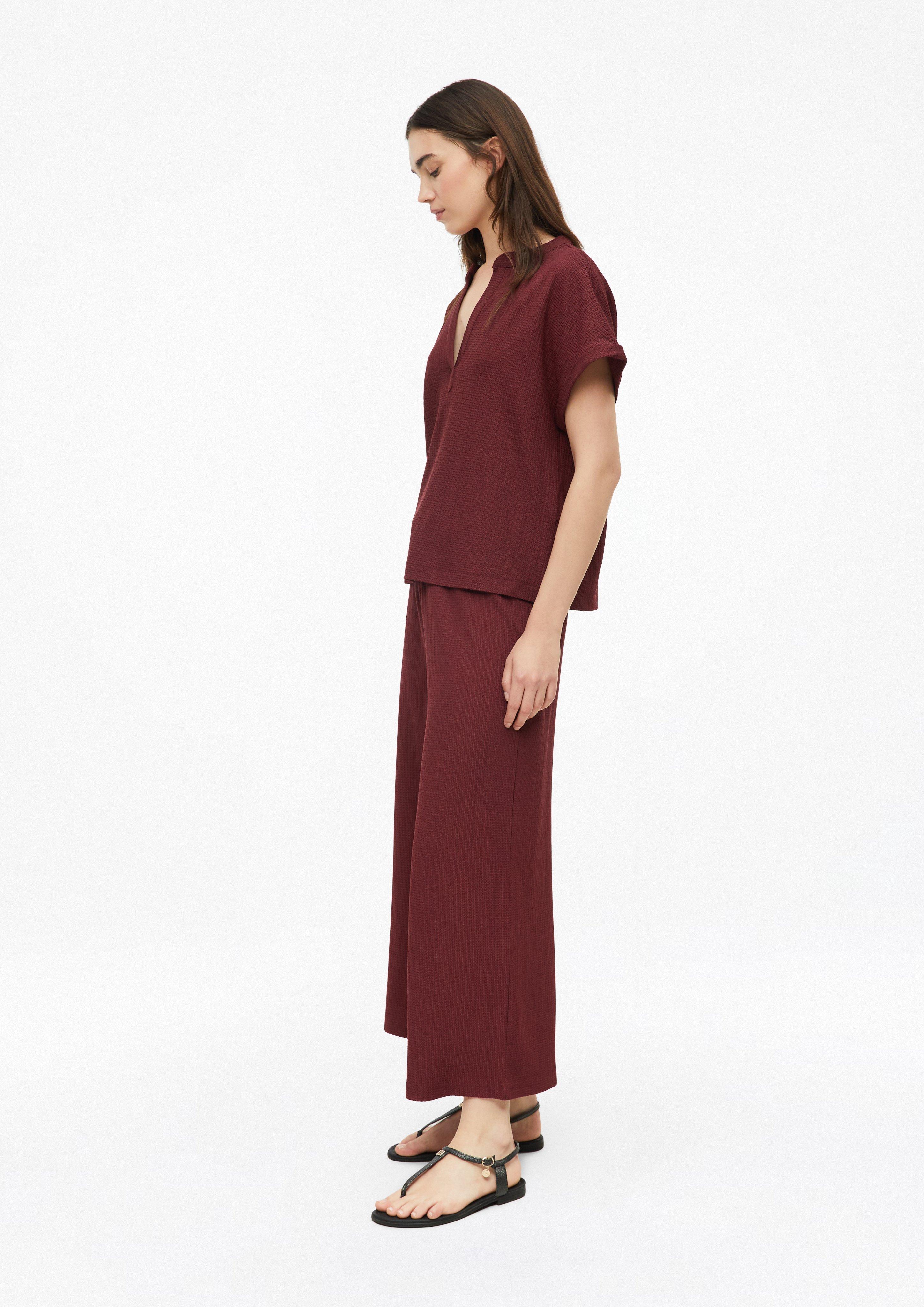 Dames T-shirt in rood van s.Oliver