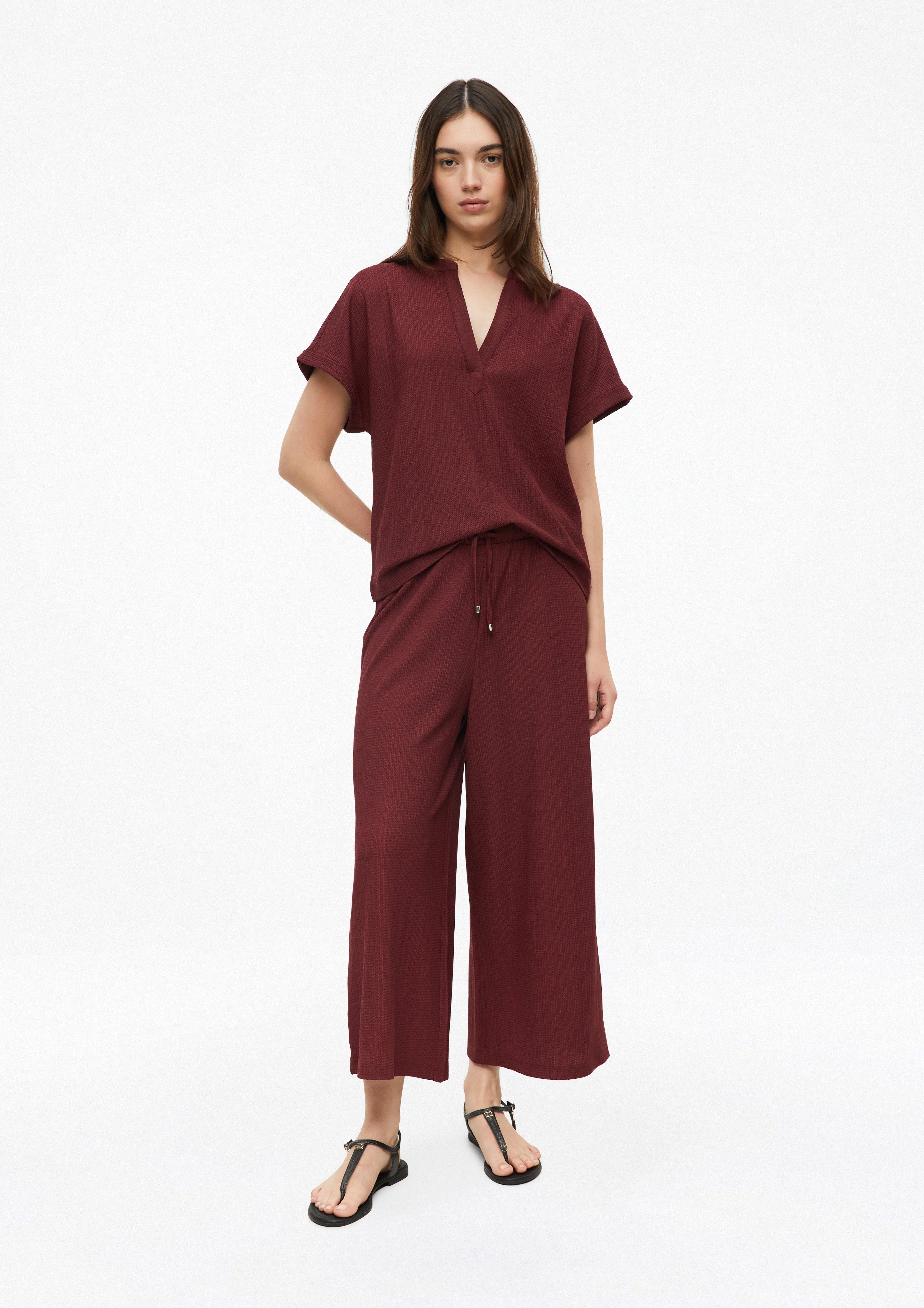 Dames T-shirt in rood van s.Oliver