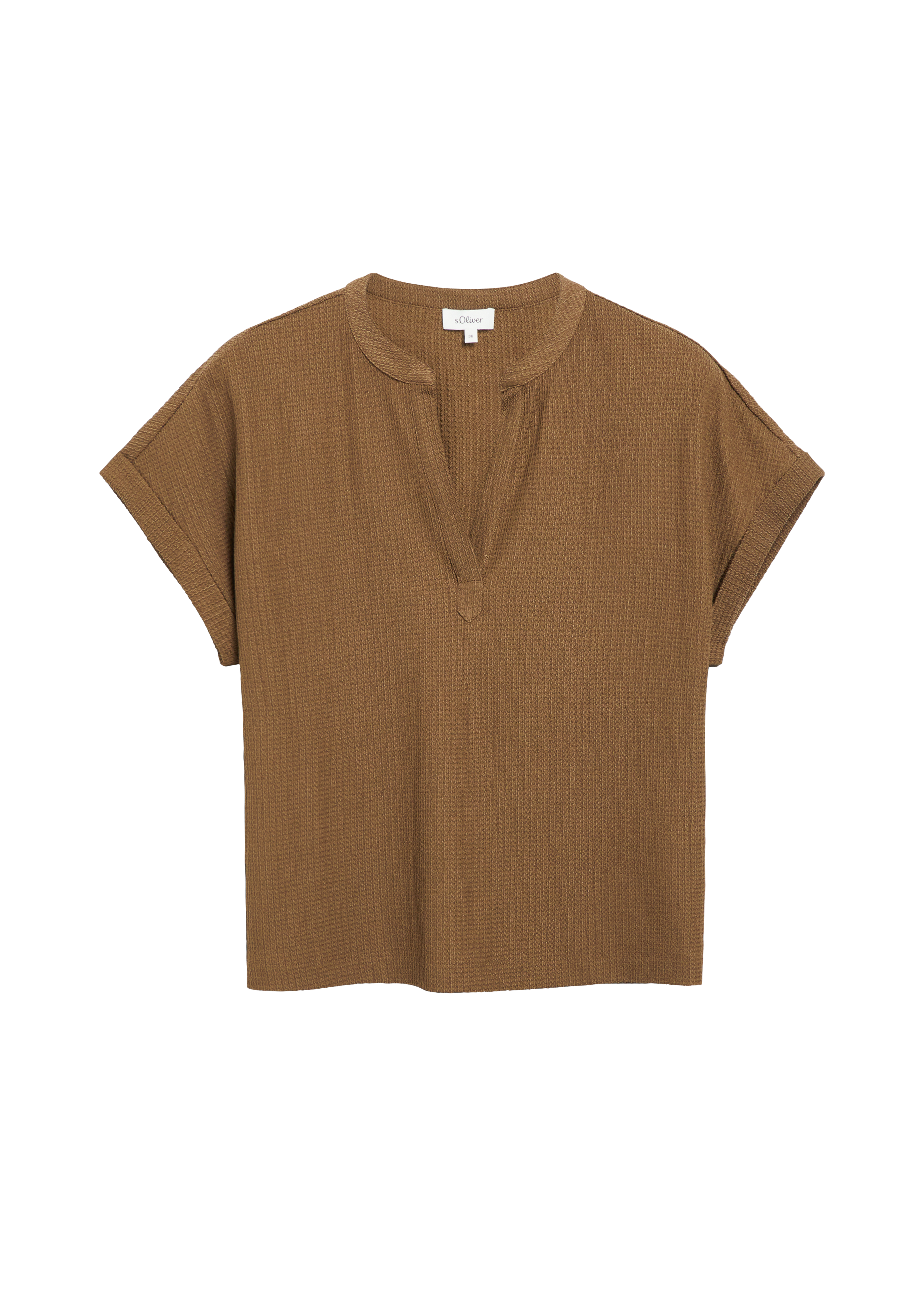 T-Shirt aus Crêpejersey