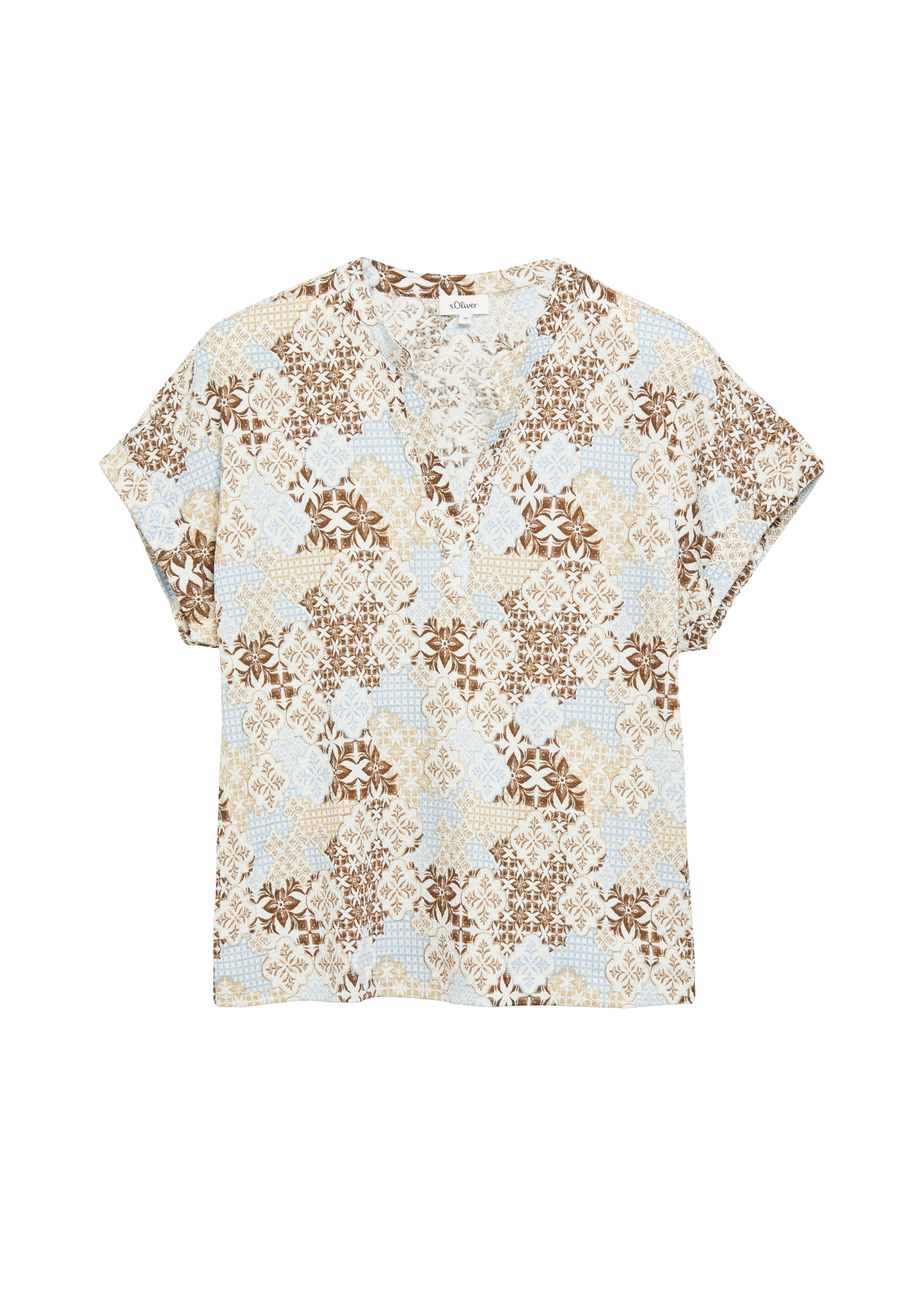 Crêpe jersey T-shirt