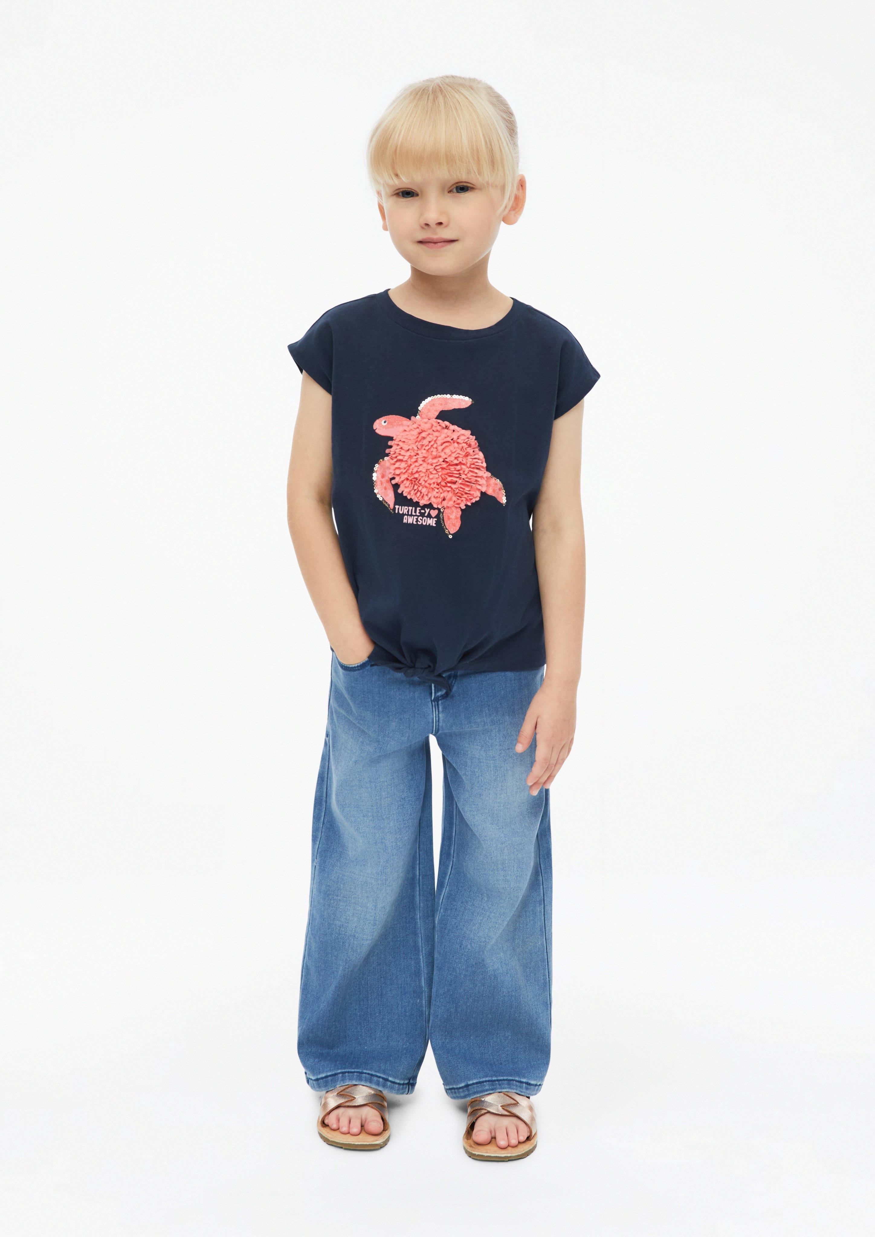 Junior T-shirt en bleu de s.Oliver