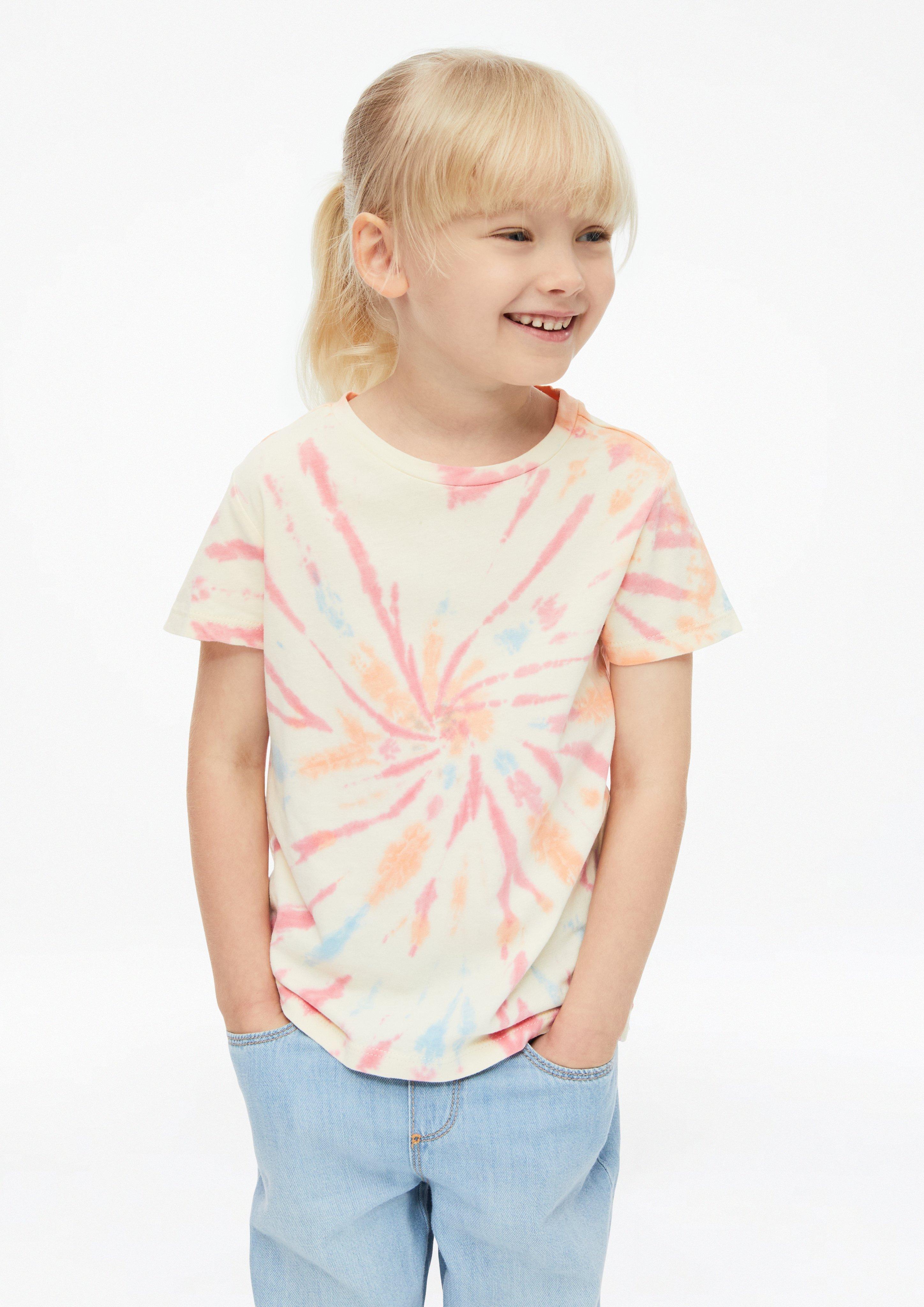 Kinder T-Shirt mit Batik-Effekt in  von s.Oliver