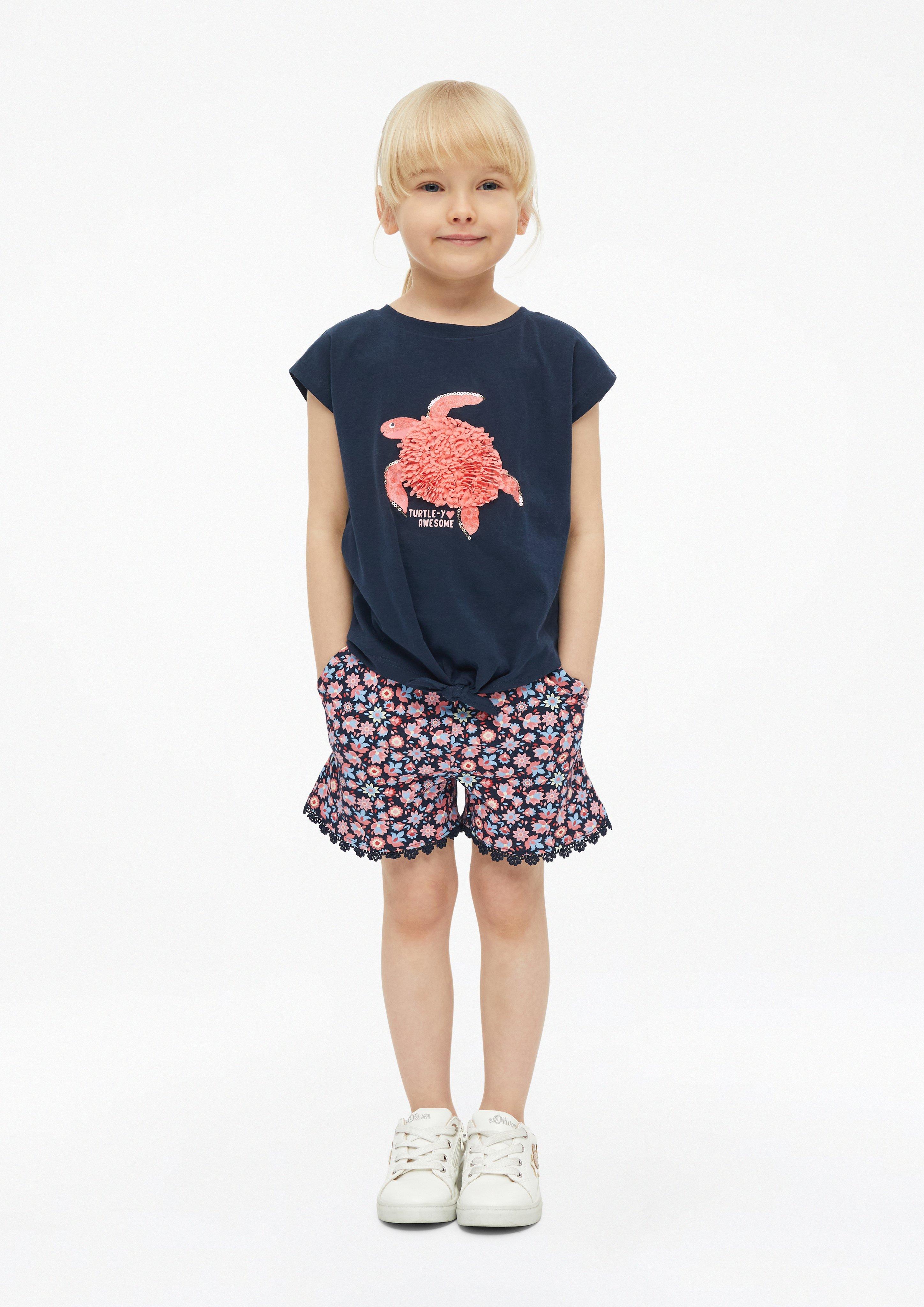 Kinder Leggins in blau von s.Oliver