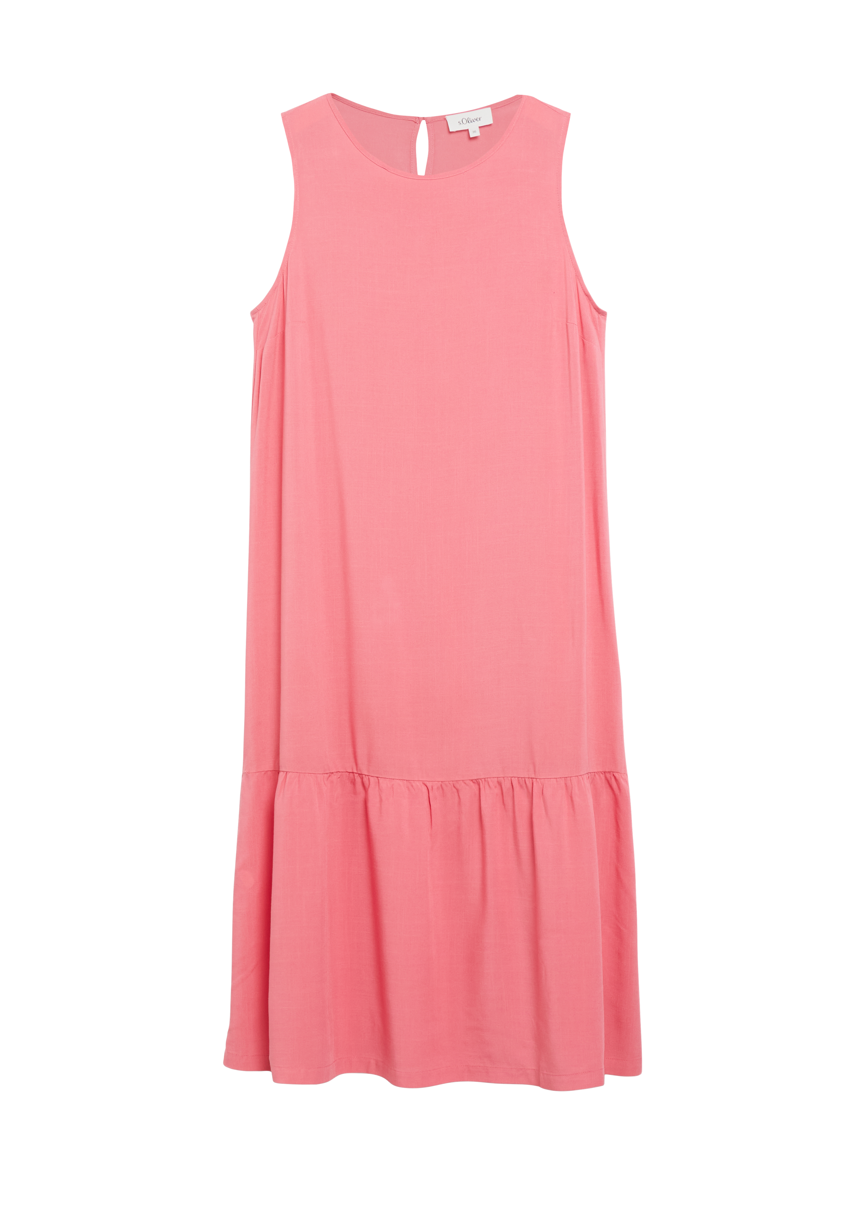 Stufenkleid aus Viskose