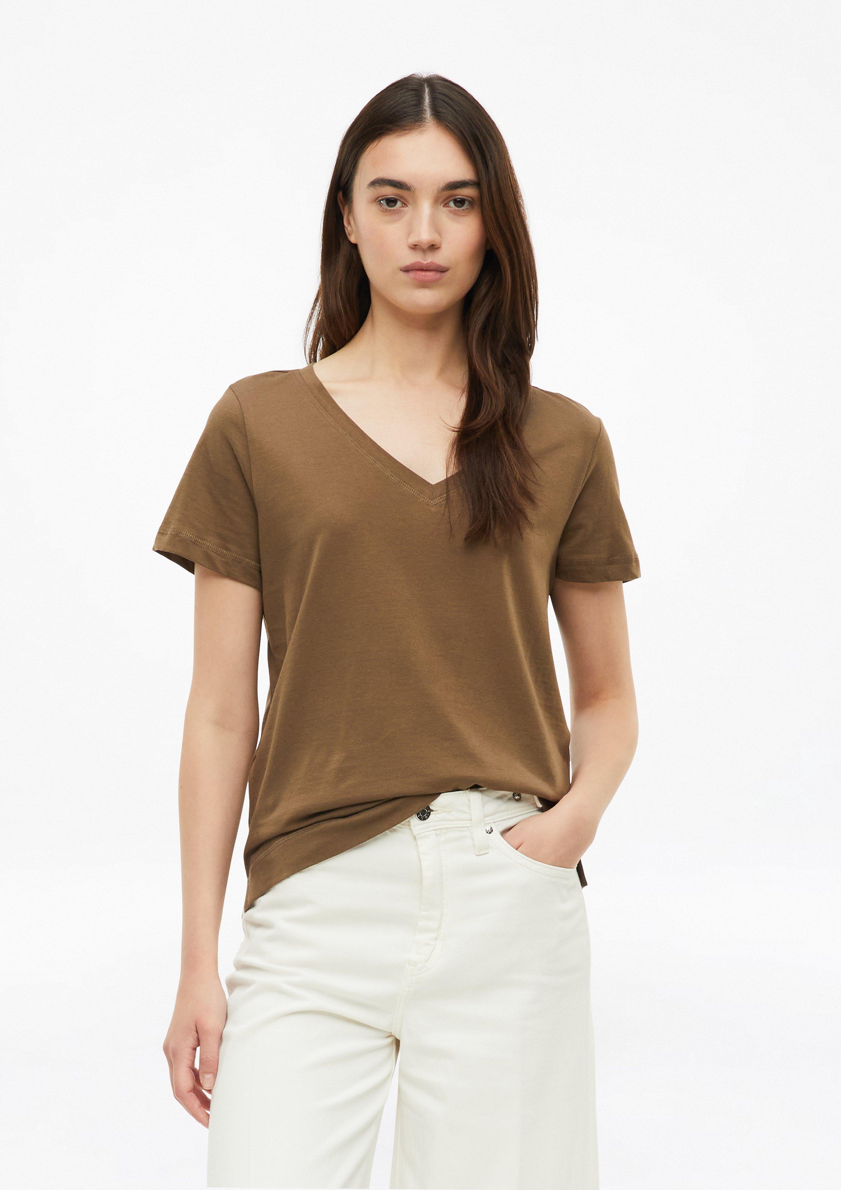 Femmes T-shirt en brun de s.Oliver