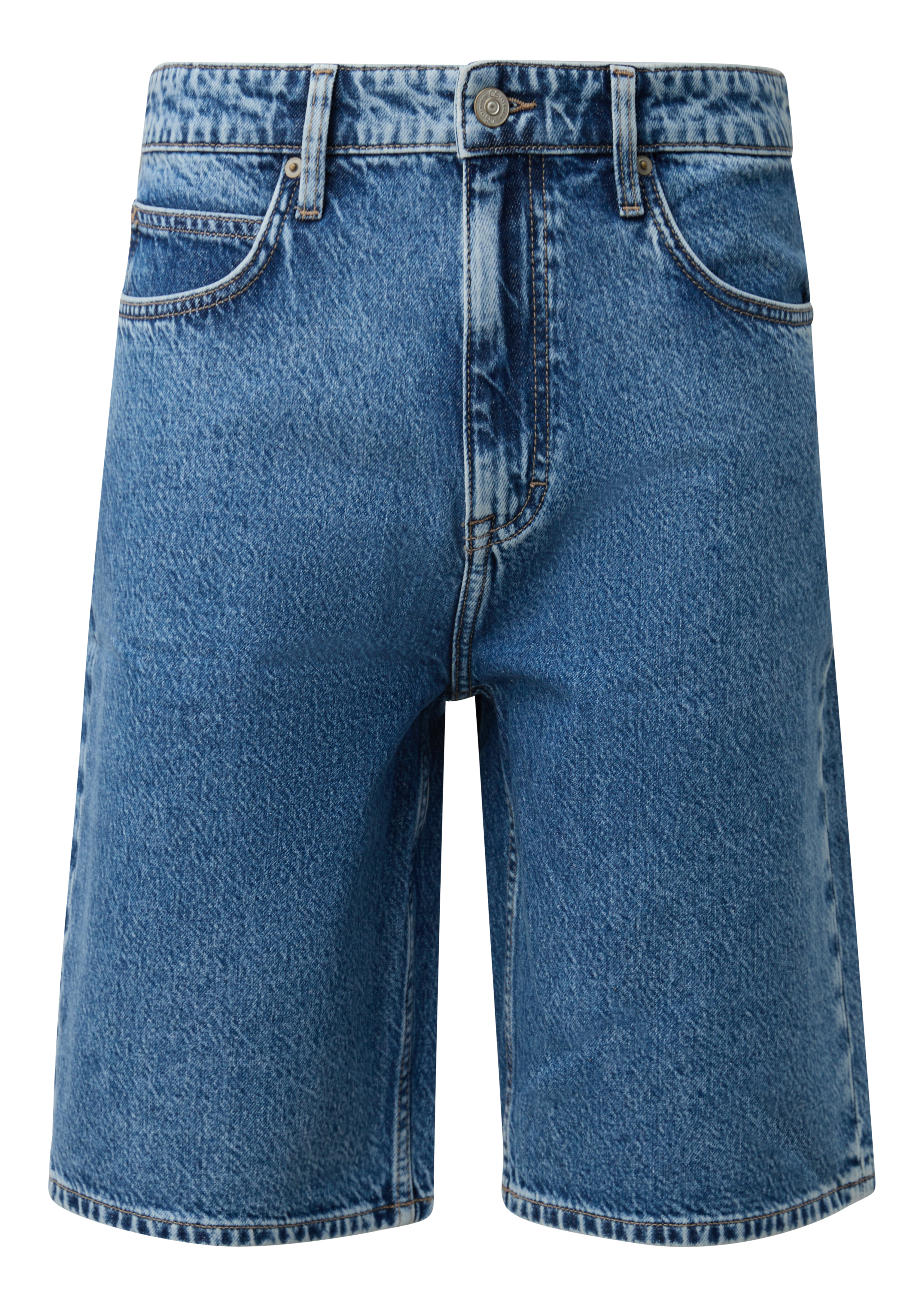 Denim shorts / Losse pasvorm / Halfhoog model
