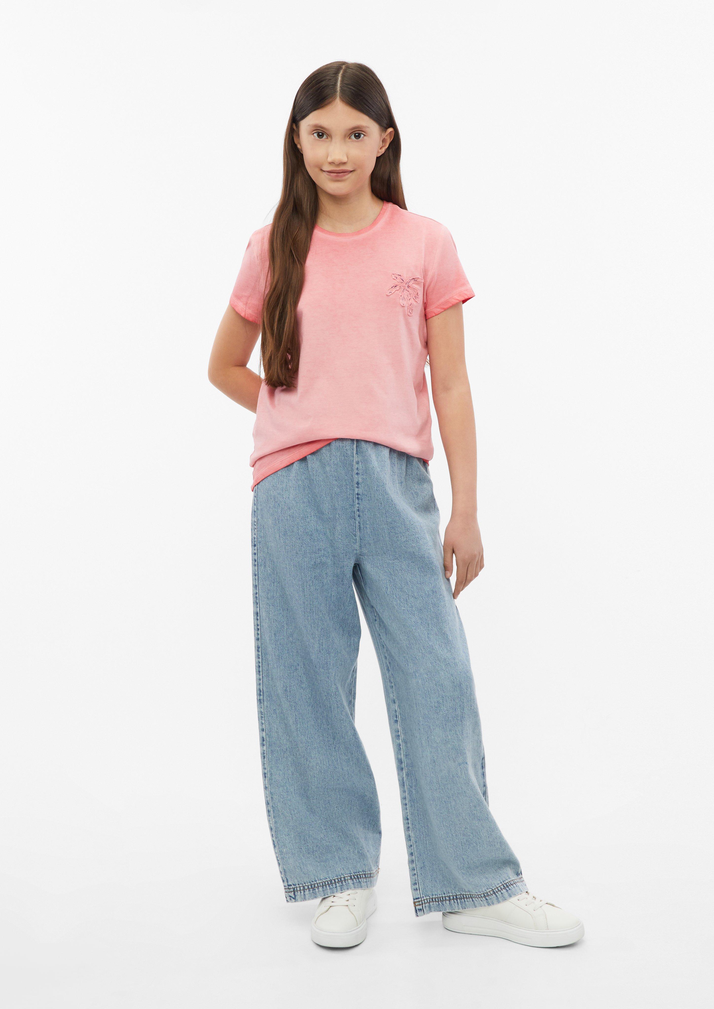 Kinder T-Shirt in pink von s.Oliver
