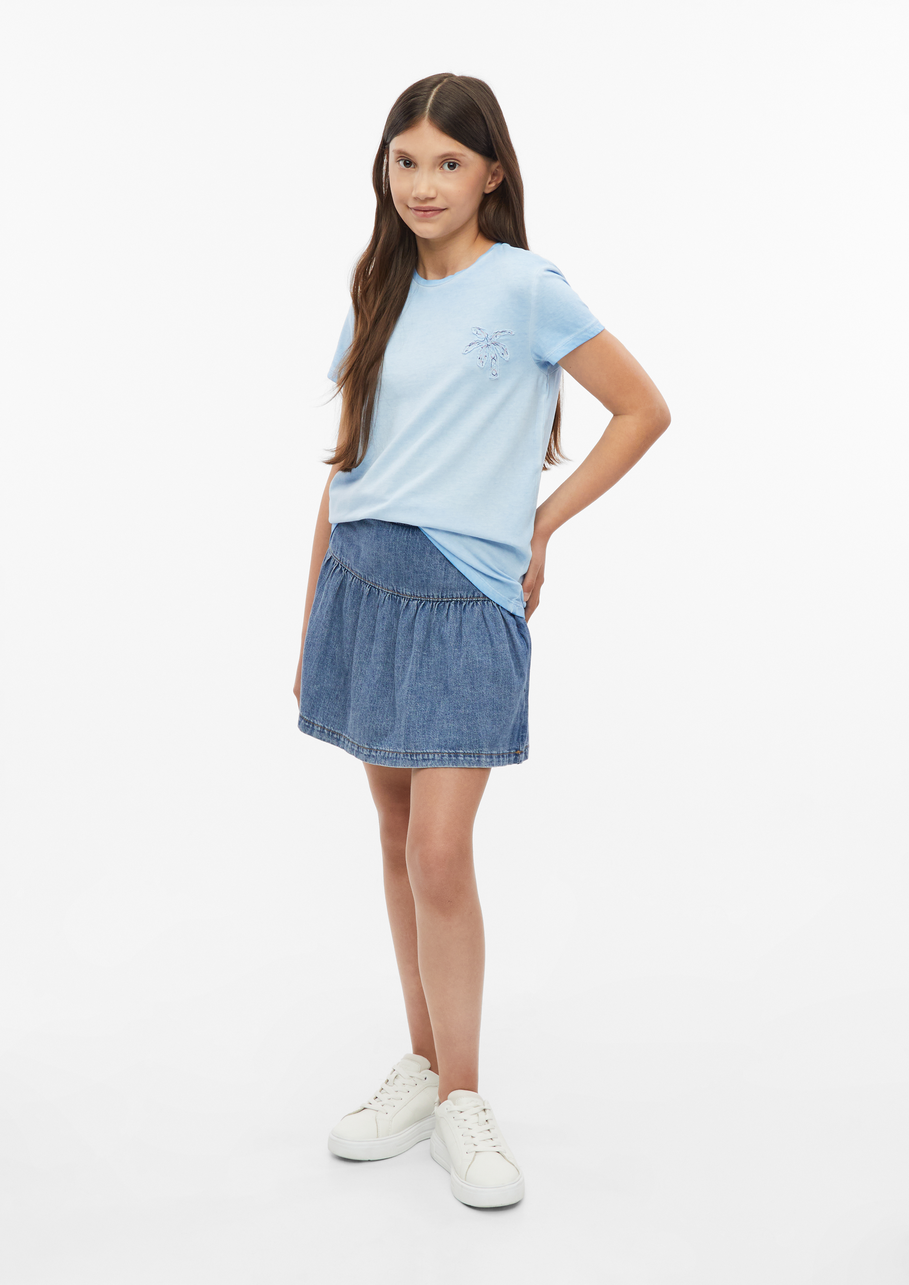 Kinder T-Shirt in blau von s.Oliver