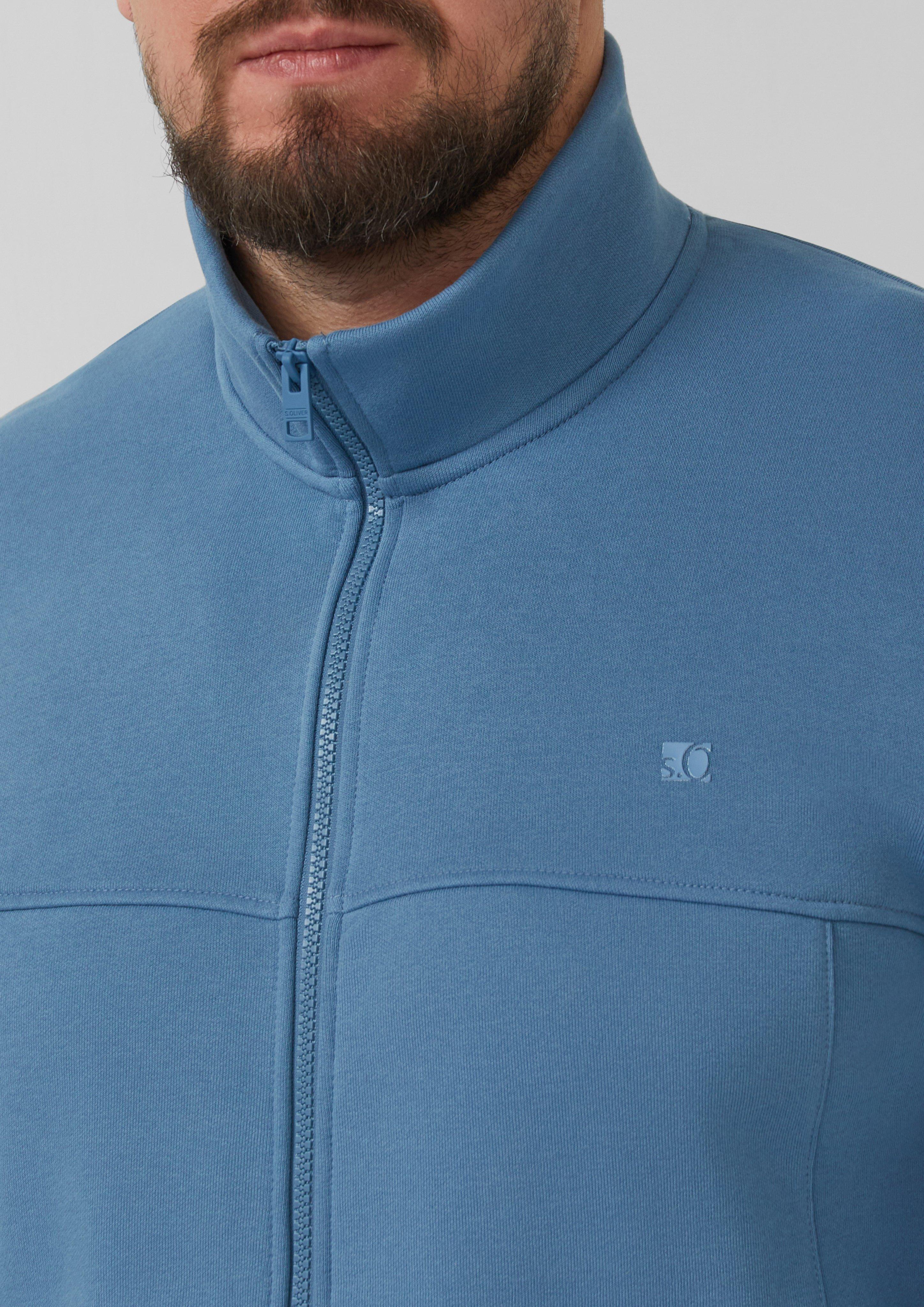 Sweatshirt jas in 6244 & 9999