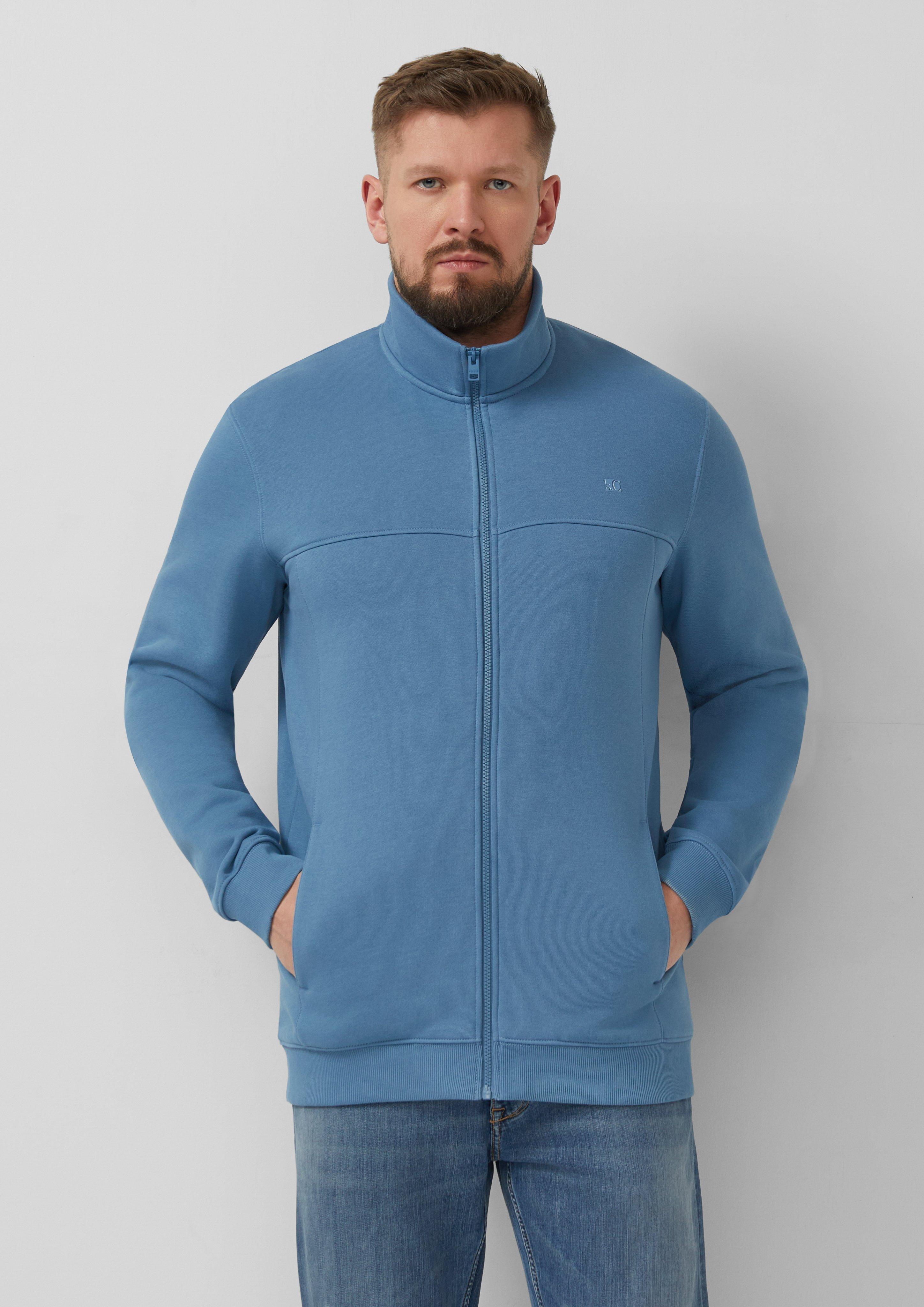 Sweatshirt jas in 6244 & 9999