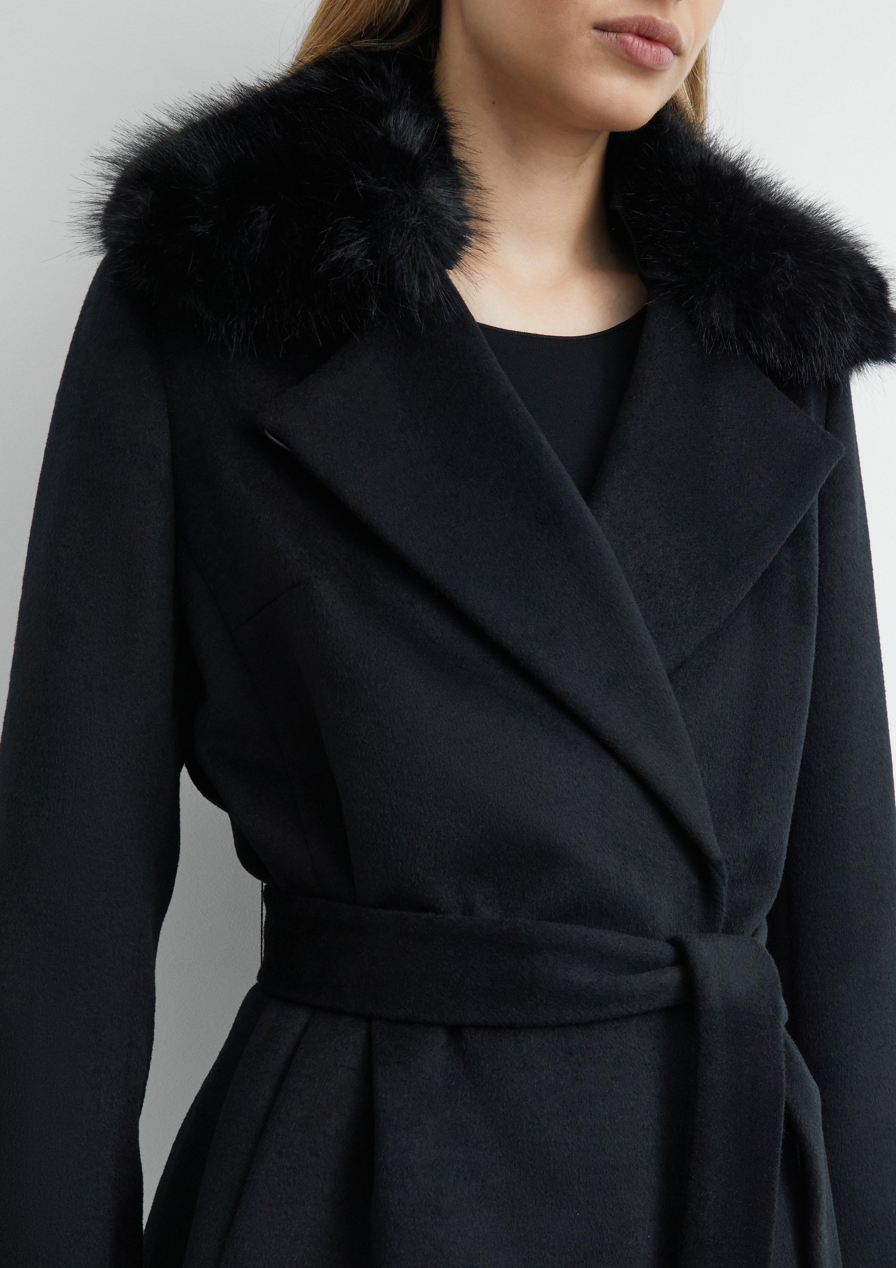 Outdoor coat in black by COMMA