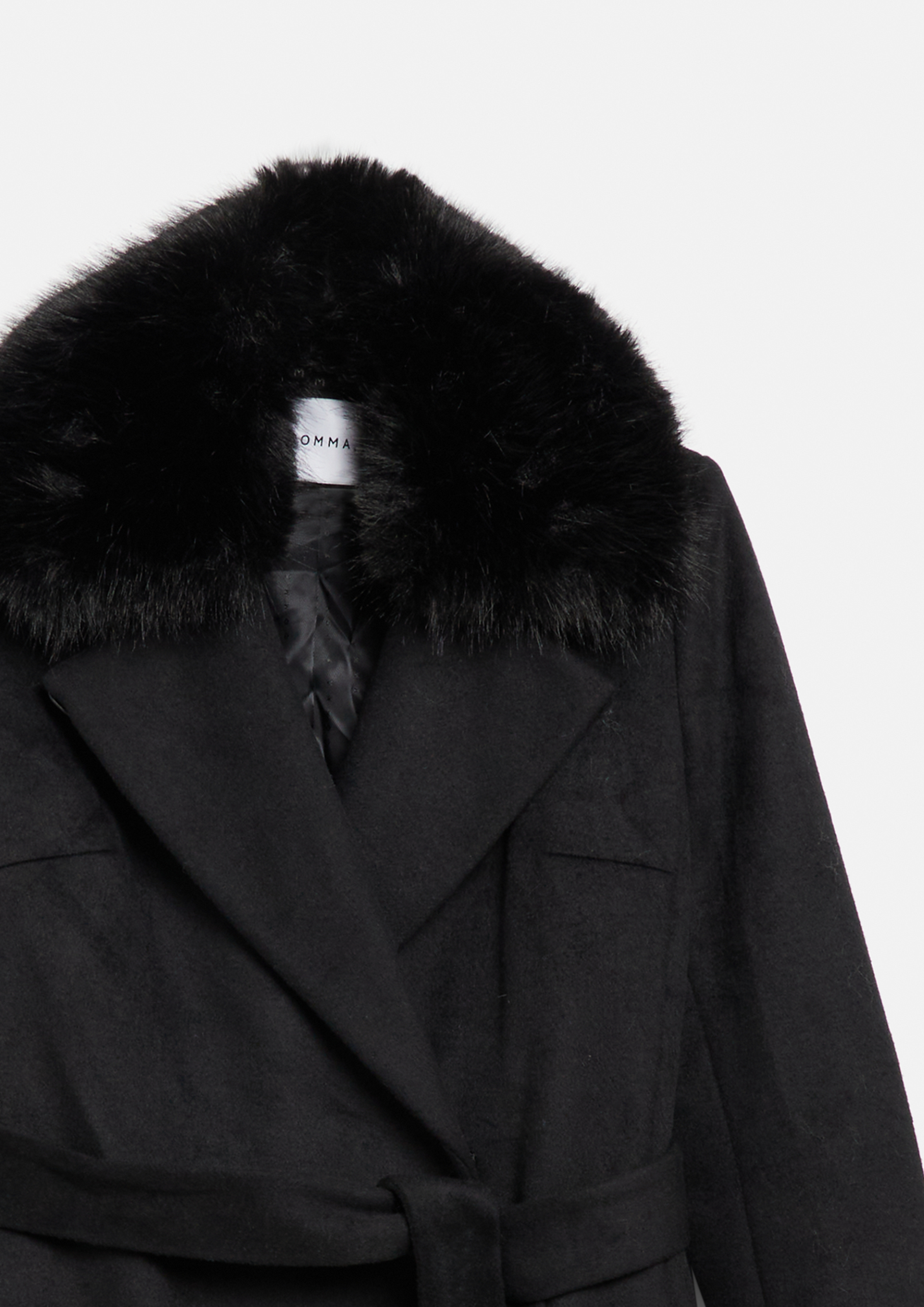 Outdoor coat in black by COMMA