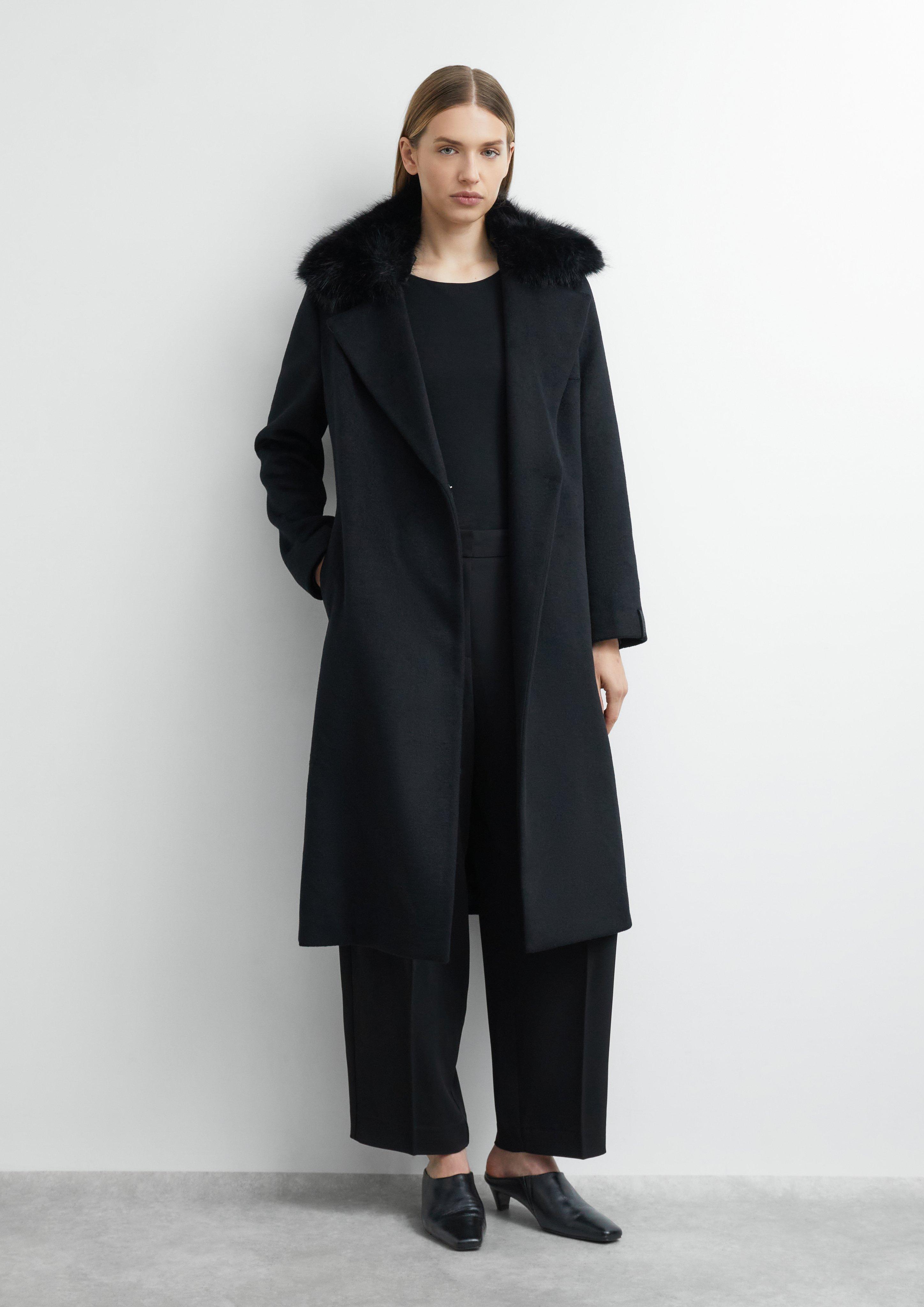 Outdoor coat in black by COMMA