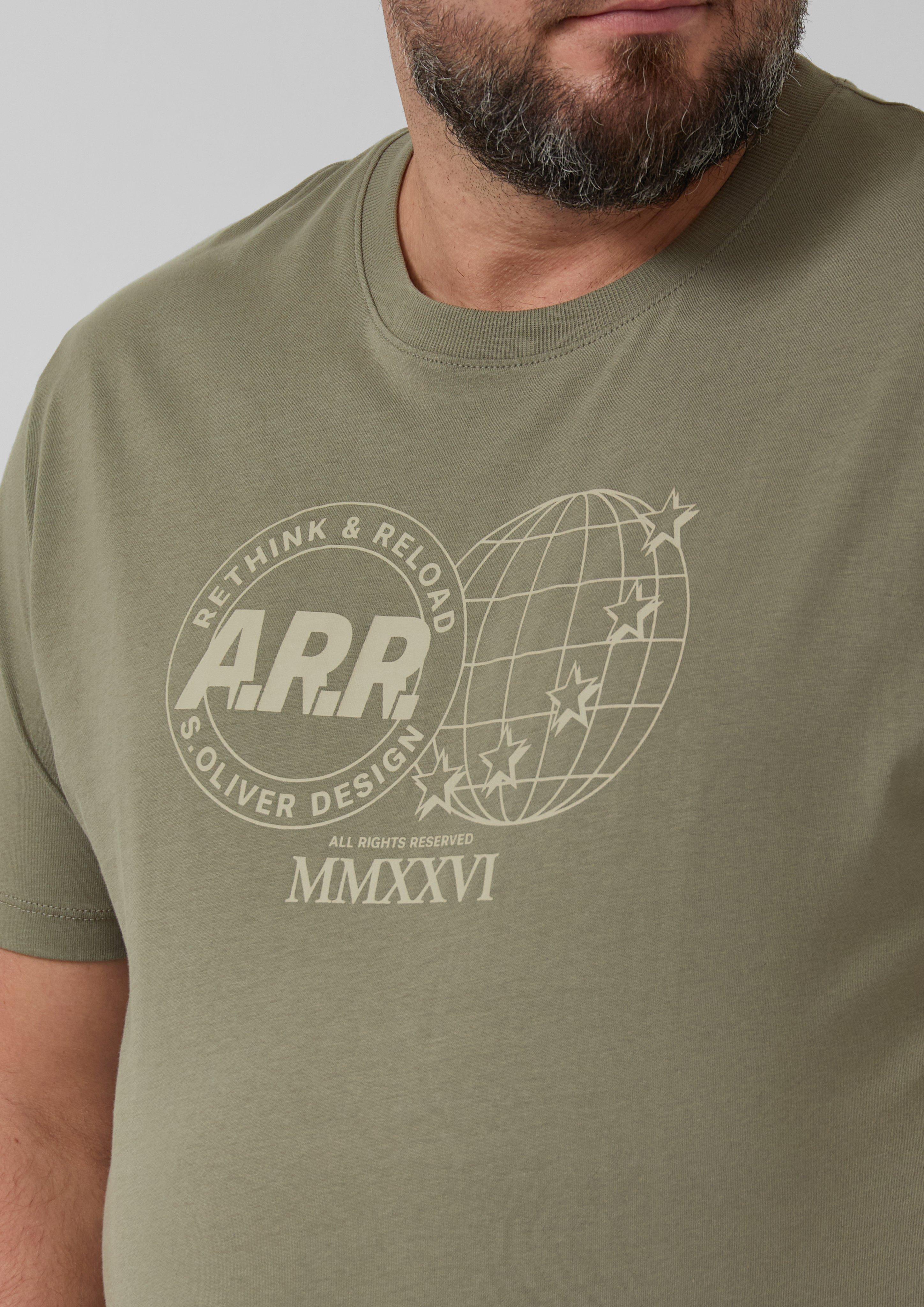 T-Shirt mit Frontprint