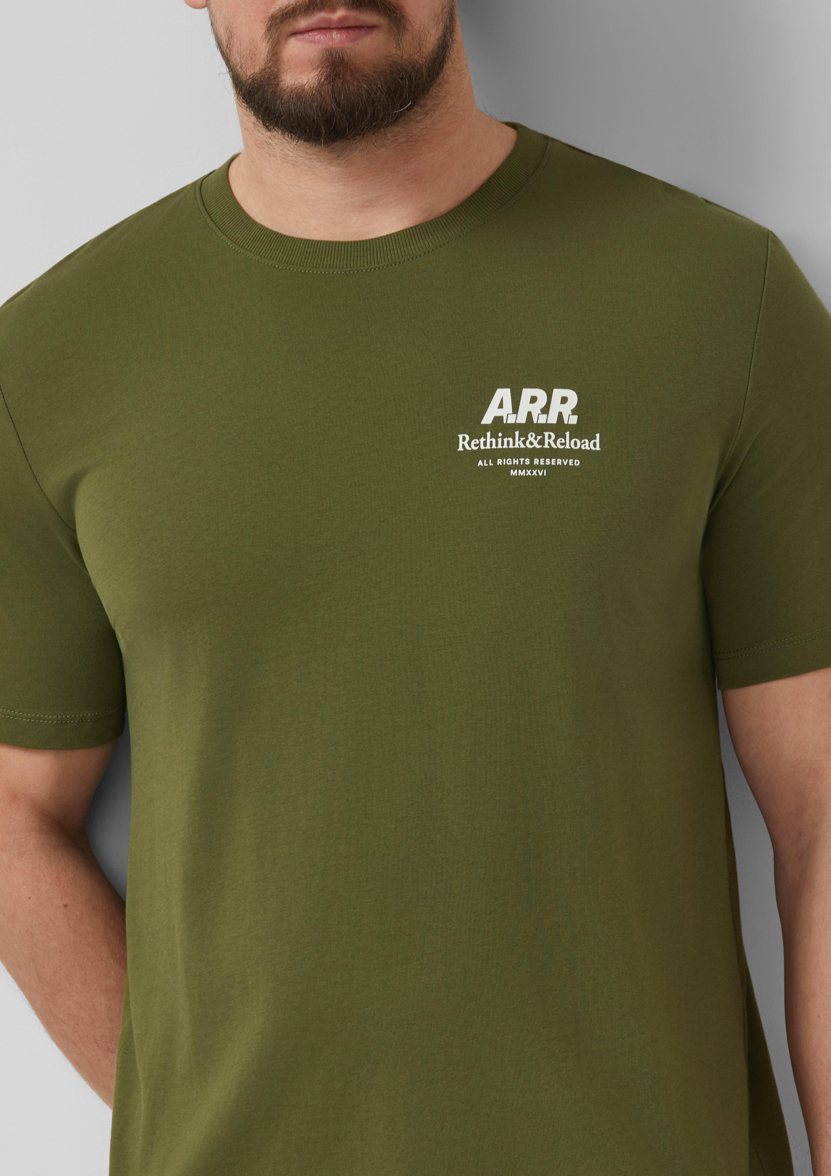 T-Shirt mit Frontprint