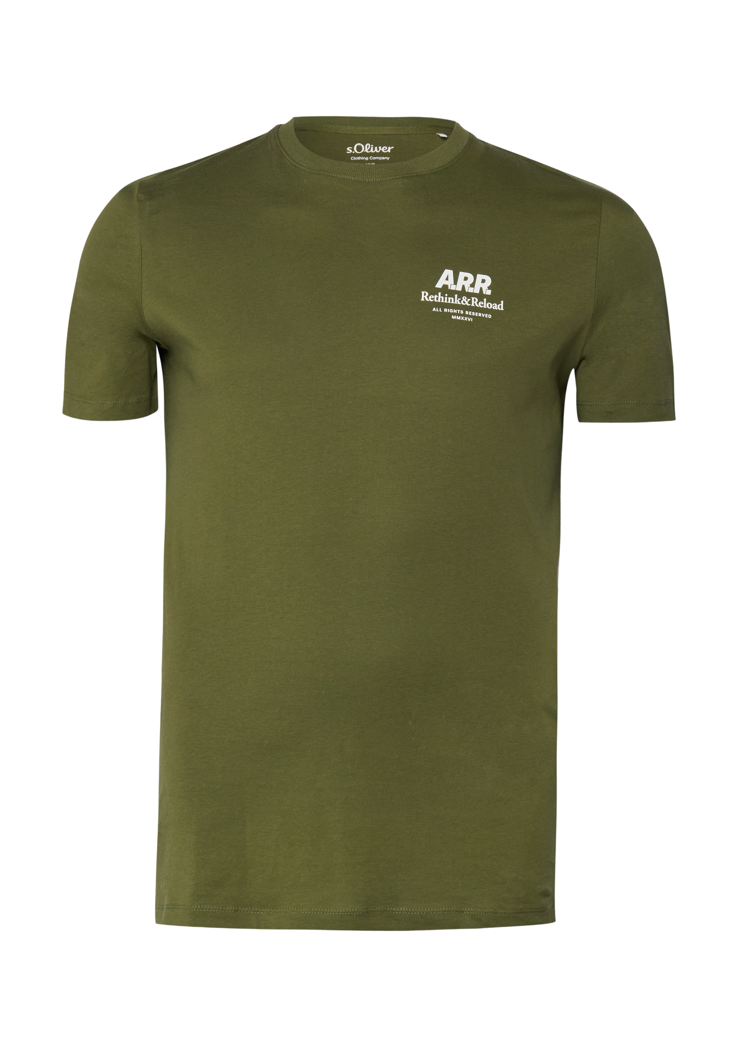T-shirt met print op voorzijde