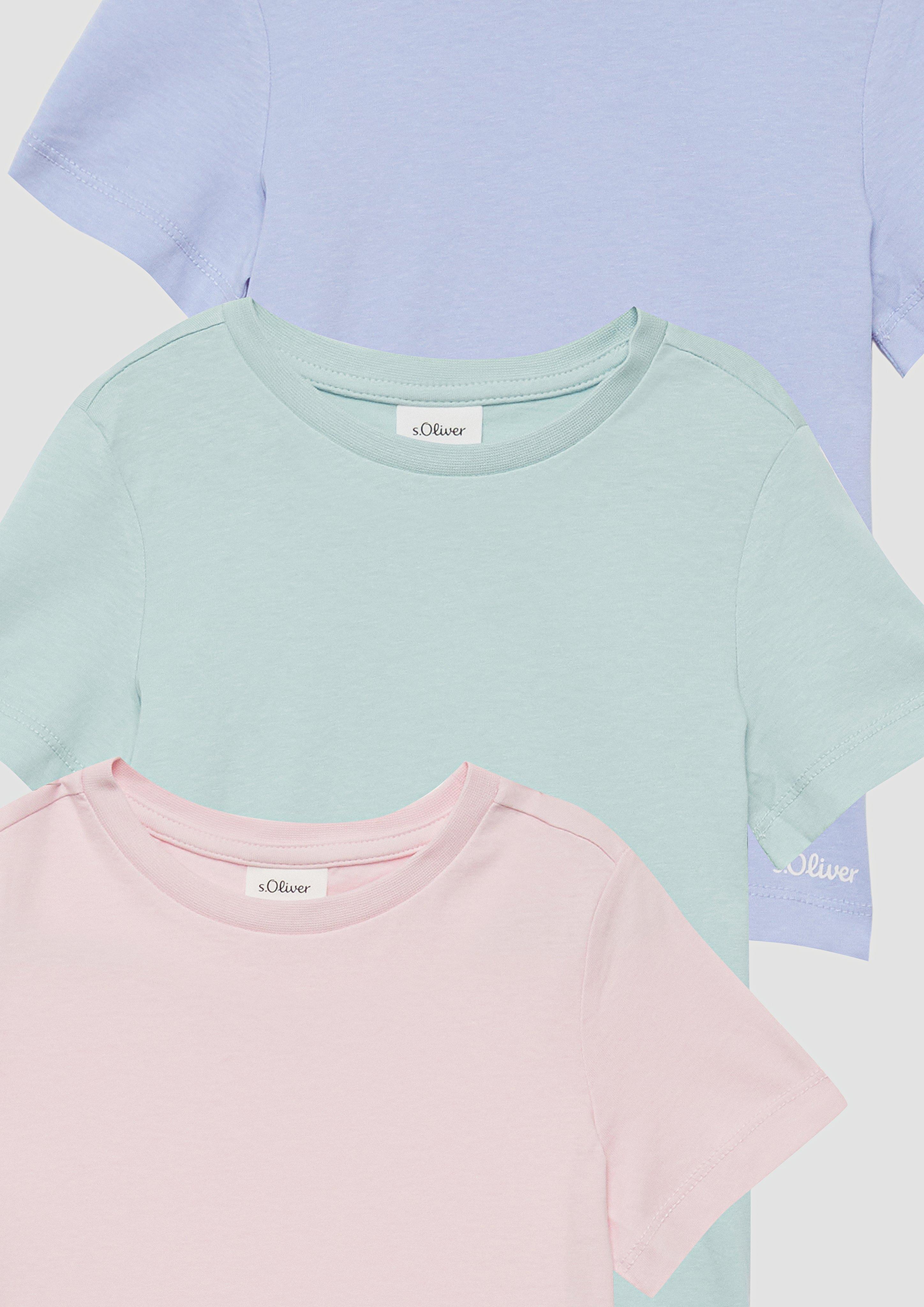 T-Shirt in 6491, 5455, 0100 & 7170