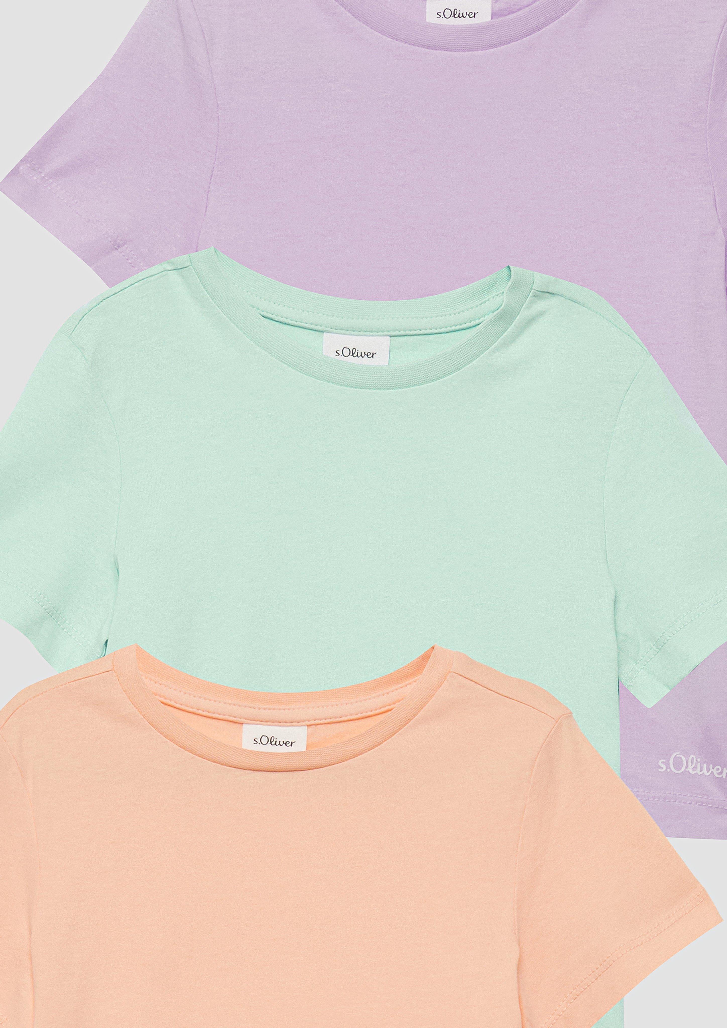 T-Shirt in 7170, 5455, 0100 & 6491