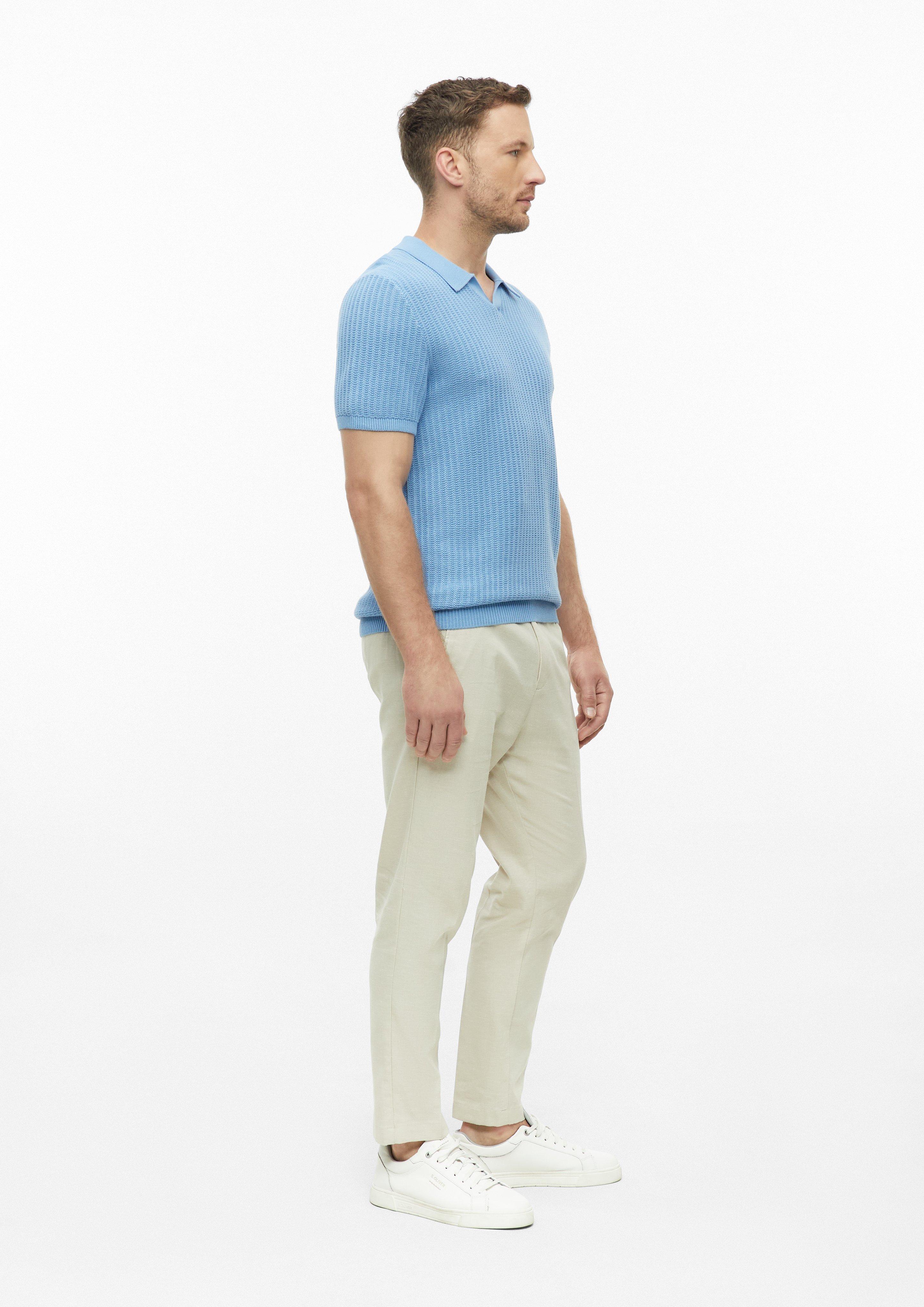 Men Knitted jumper in blue by s.Oliver BLACK LABEL