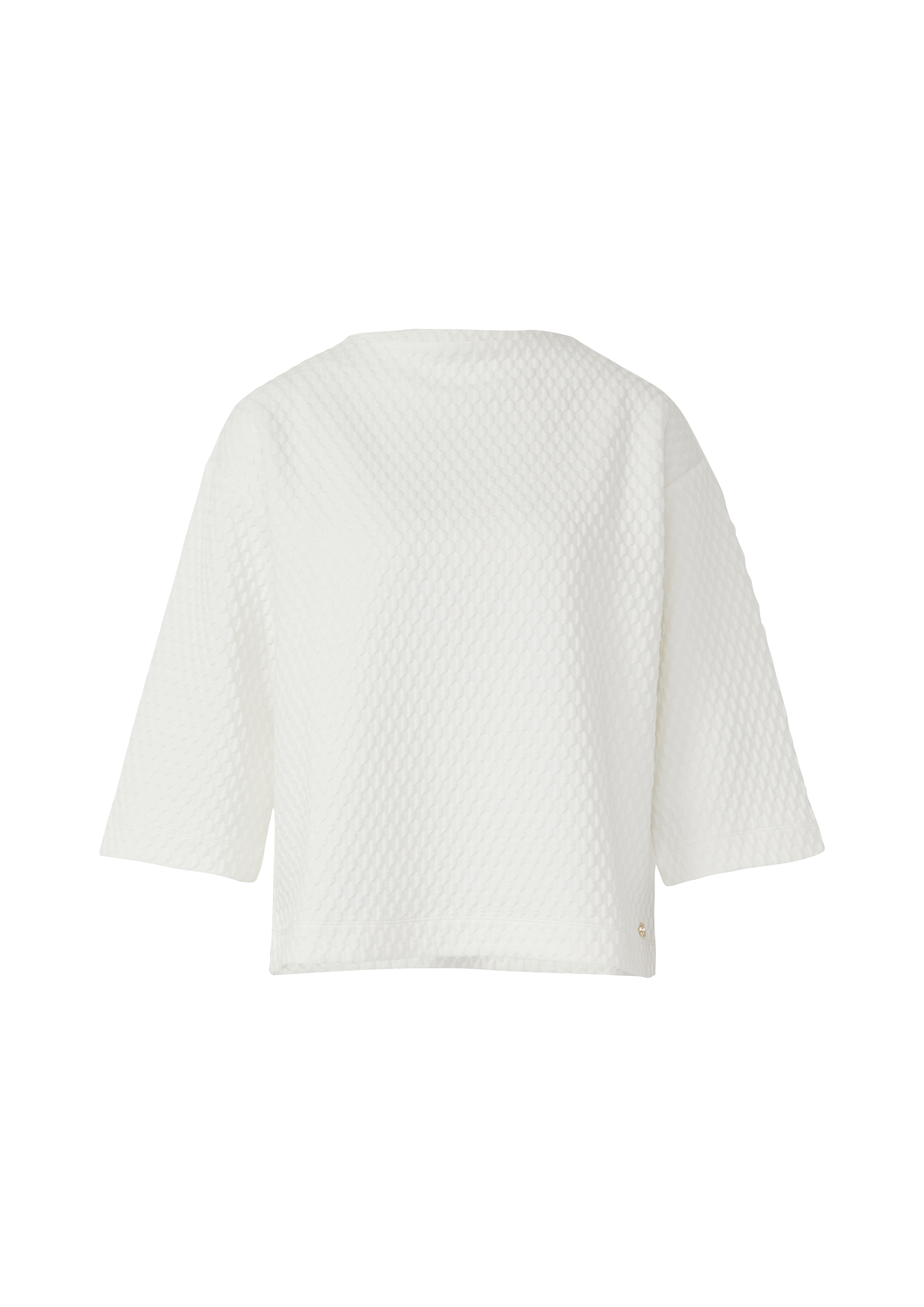 Gestructureerd sweatshirt in een ontspannen pasvorm