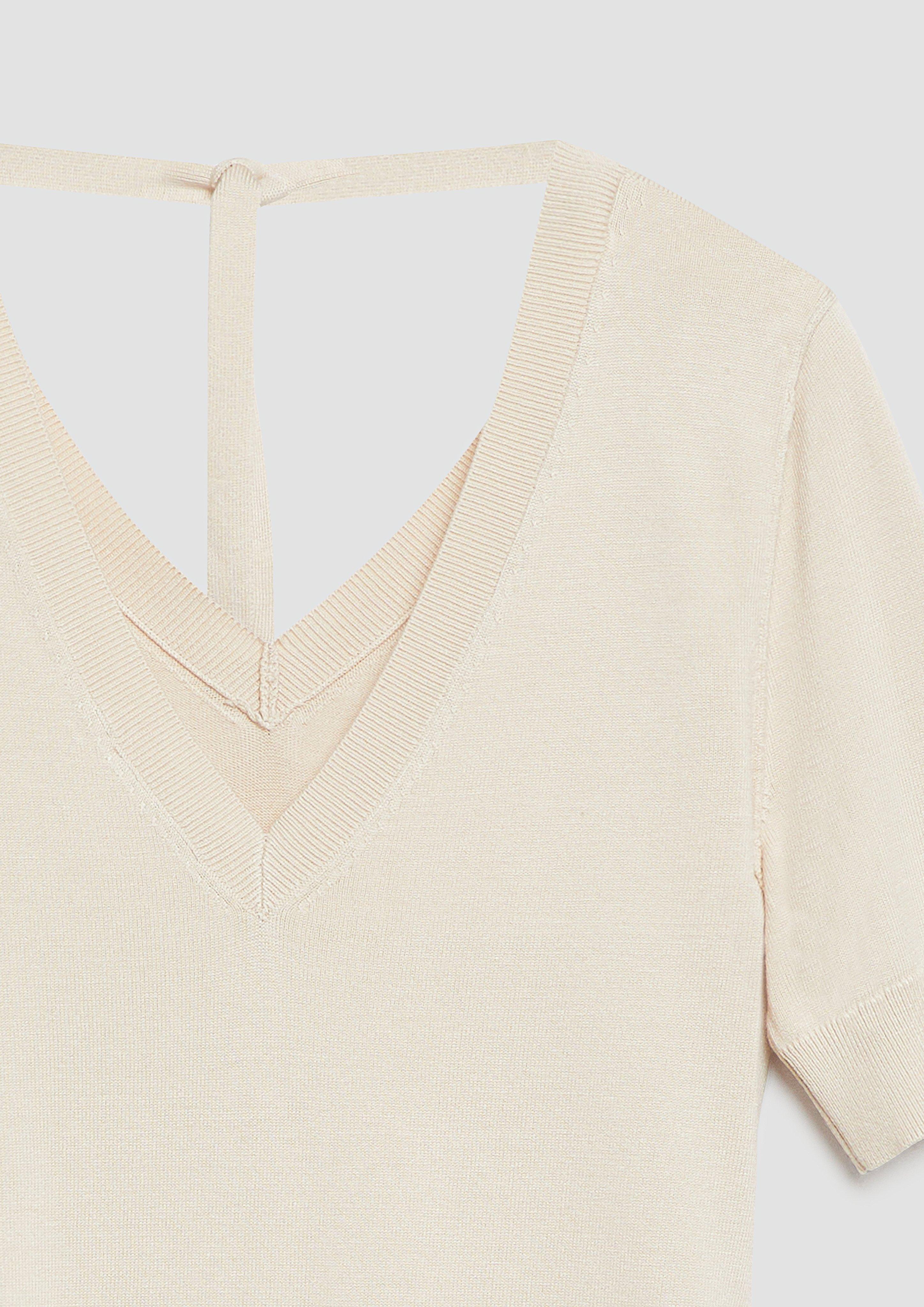 Strickpullover in beige von COMMA