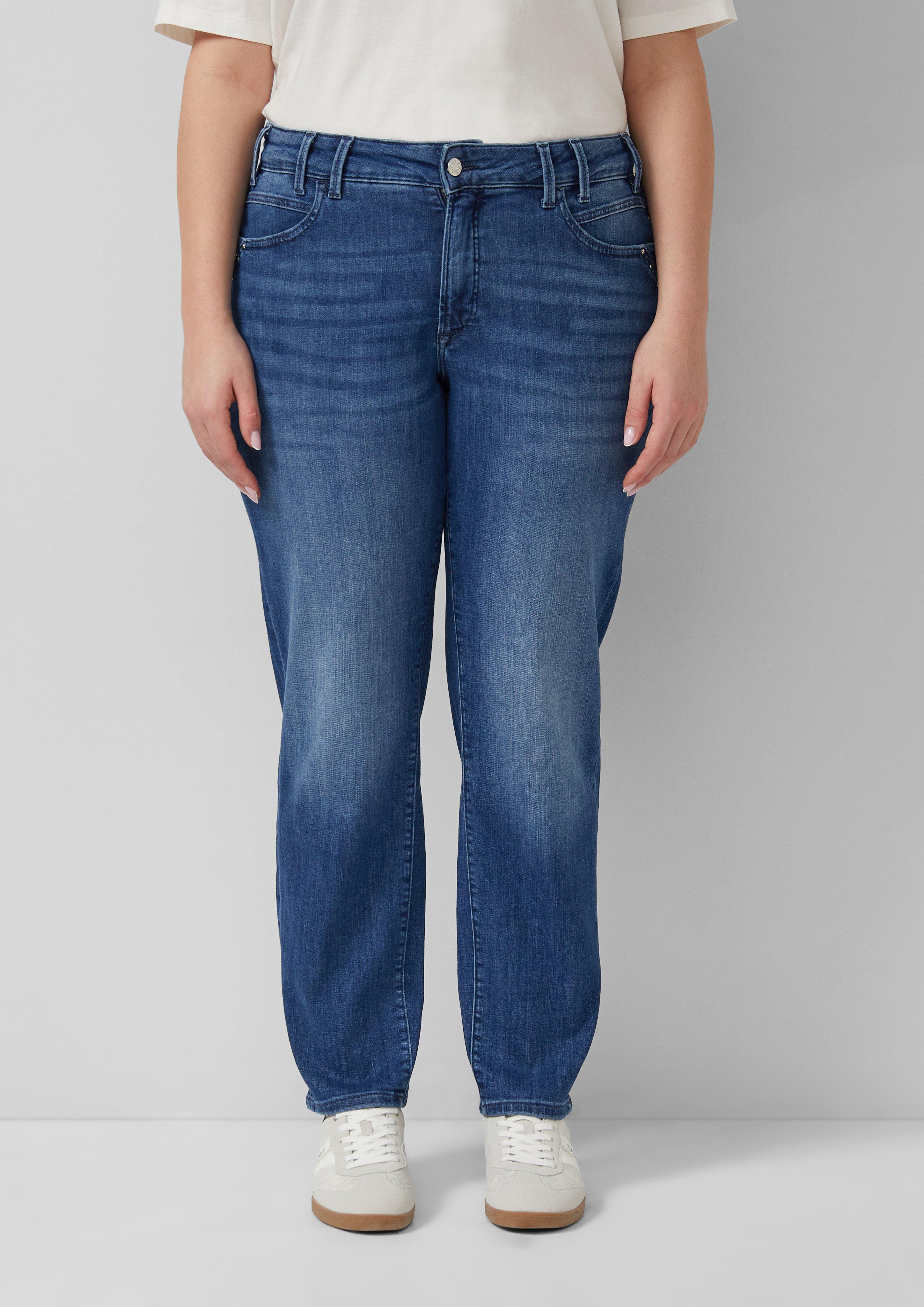 Thumbnail - Jeans / Curvy Fit / Mide Rise / Slim Tapered Leg