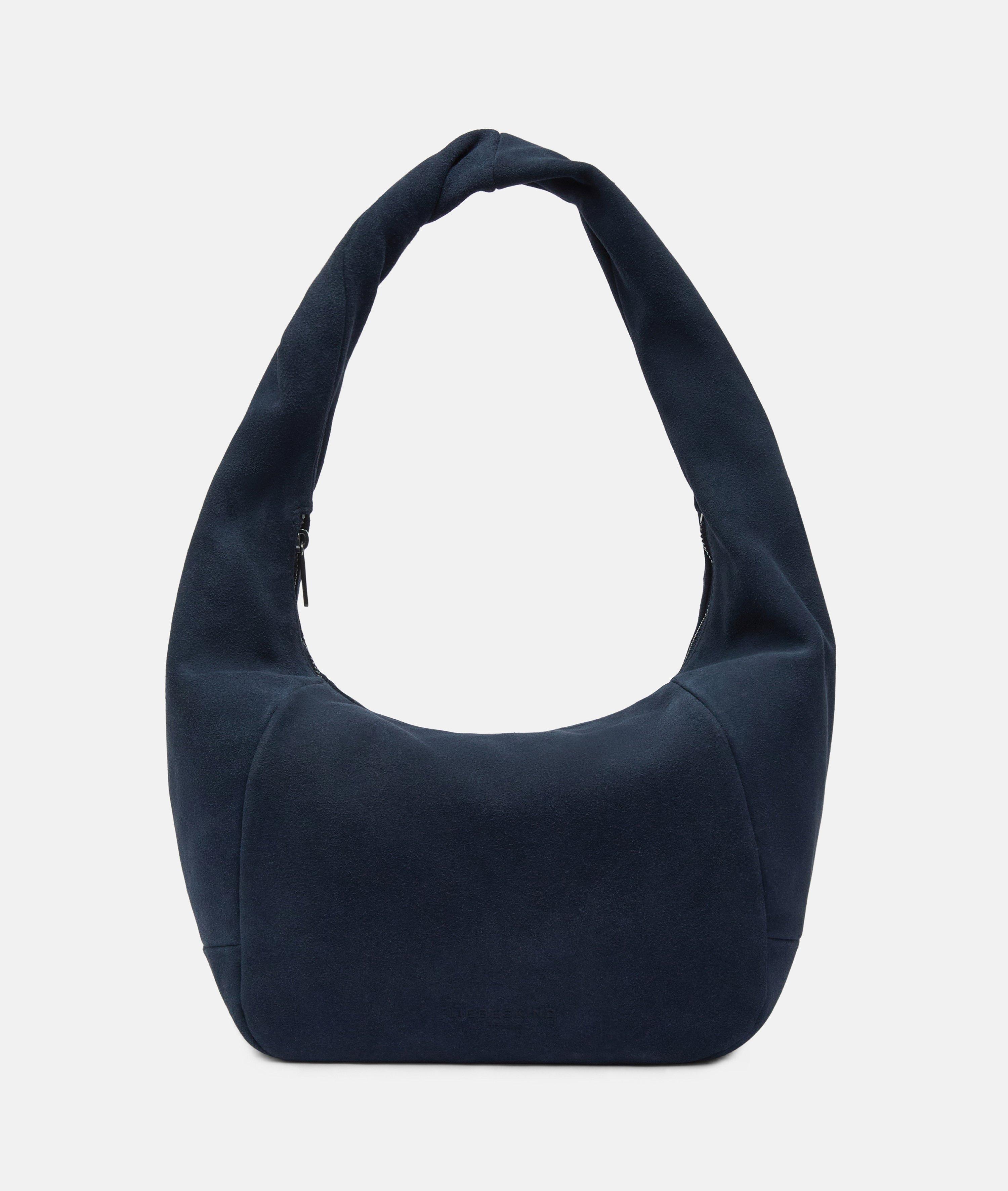 Farrah II Hobo M in blau, beige & braun