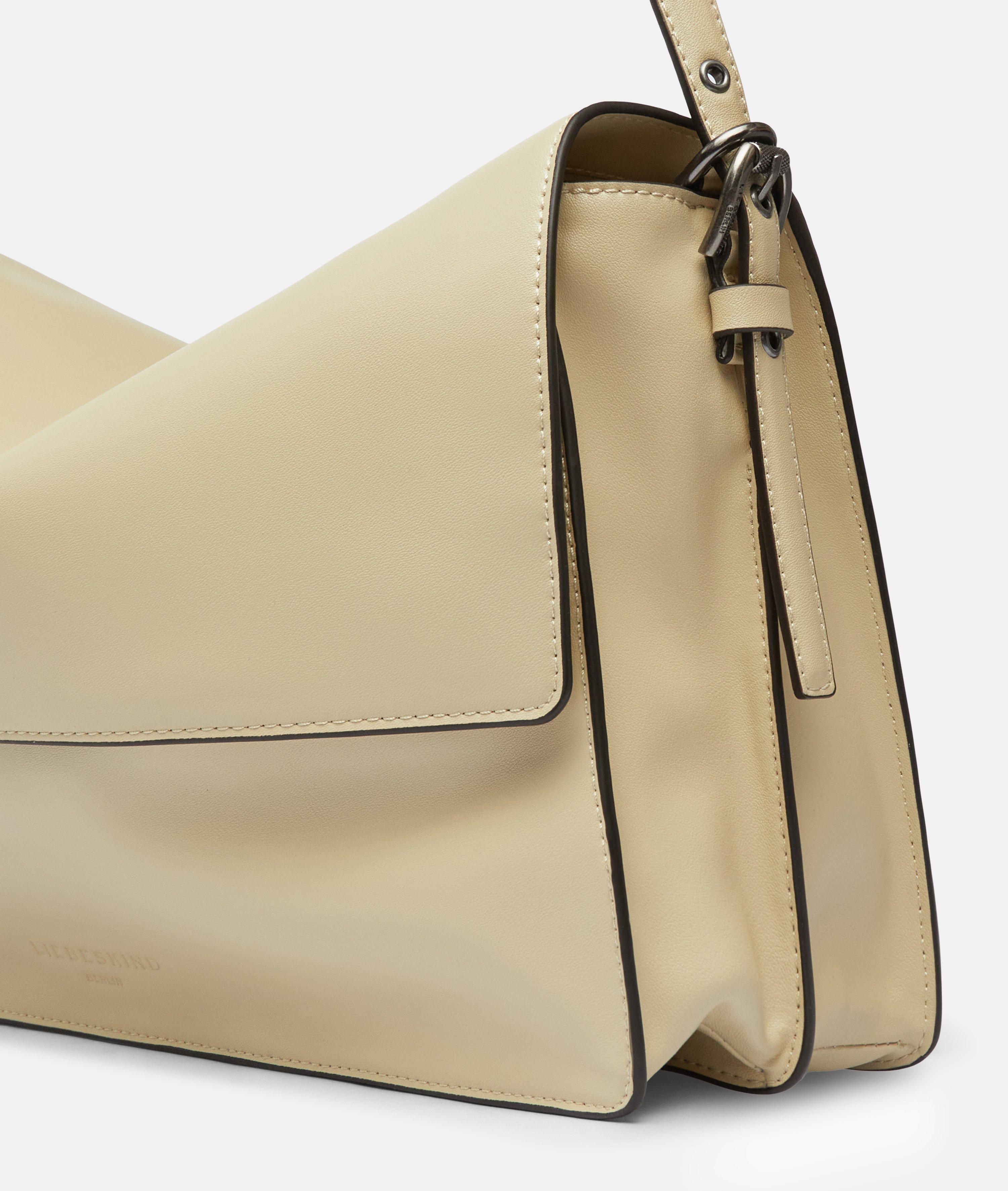 Audrey Crossbody M in beige, schwarz & blau