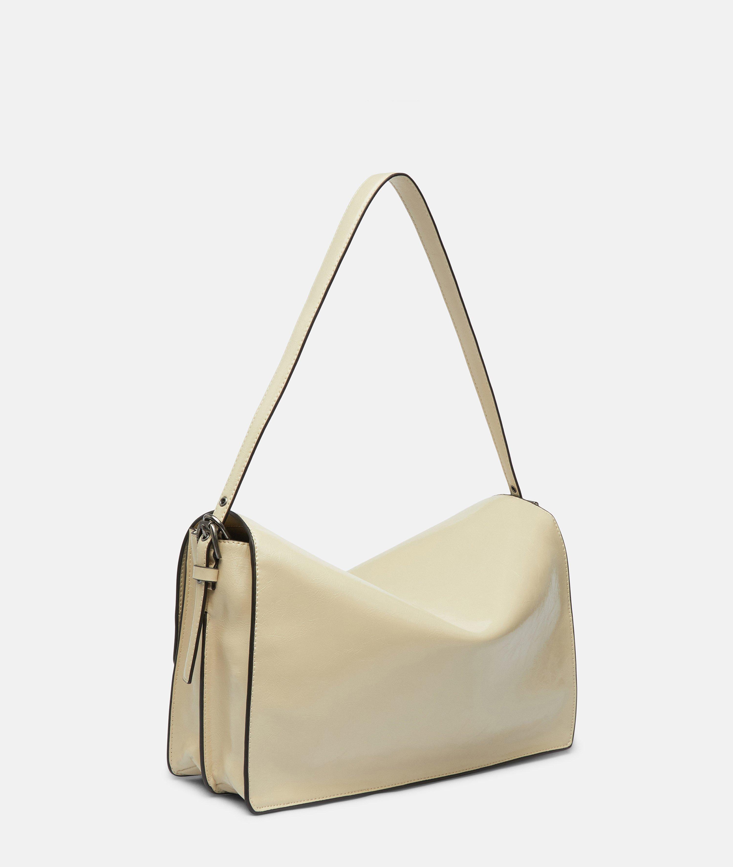 Audrey Crossbody M in beige & braun