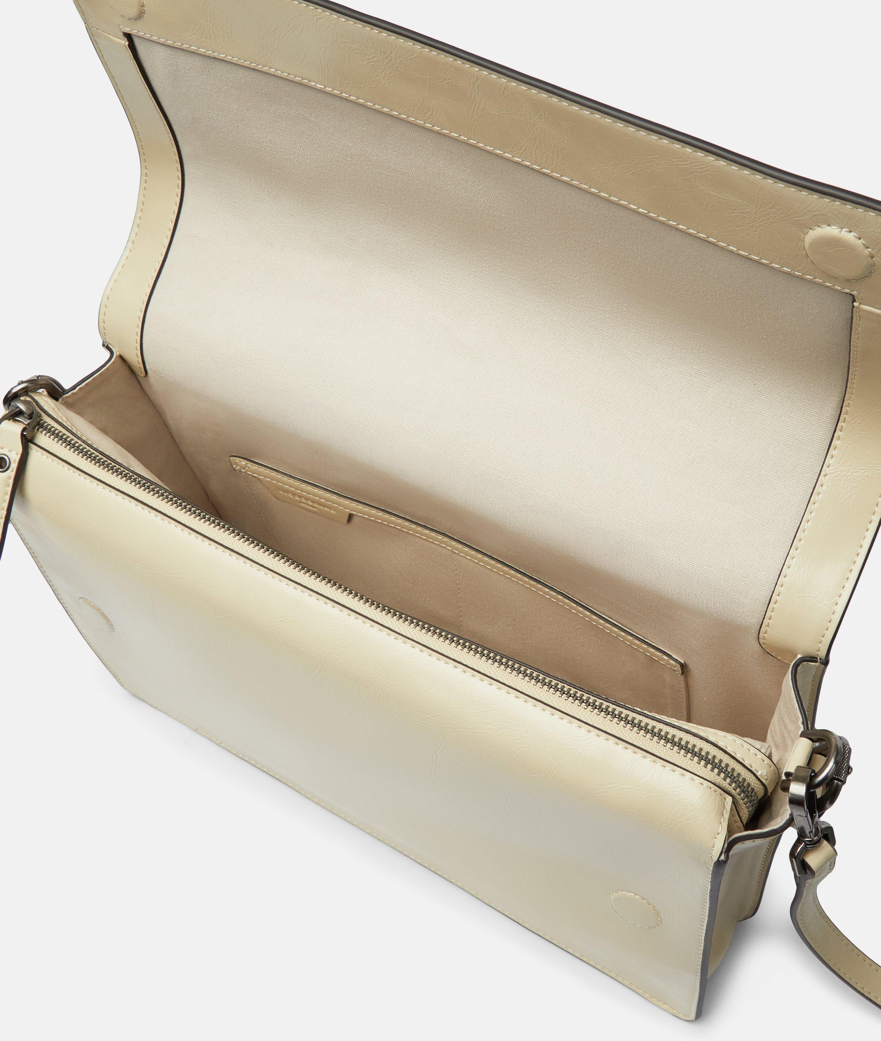 Audrey Crossbody M in beige & braun