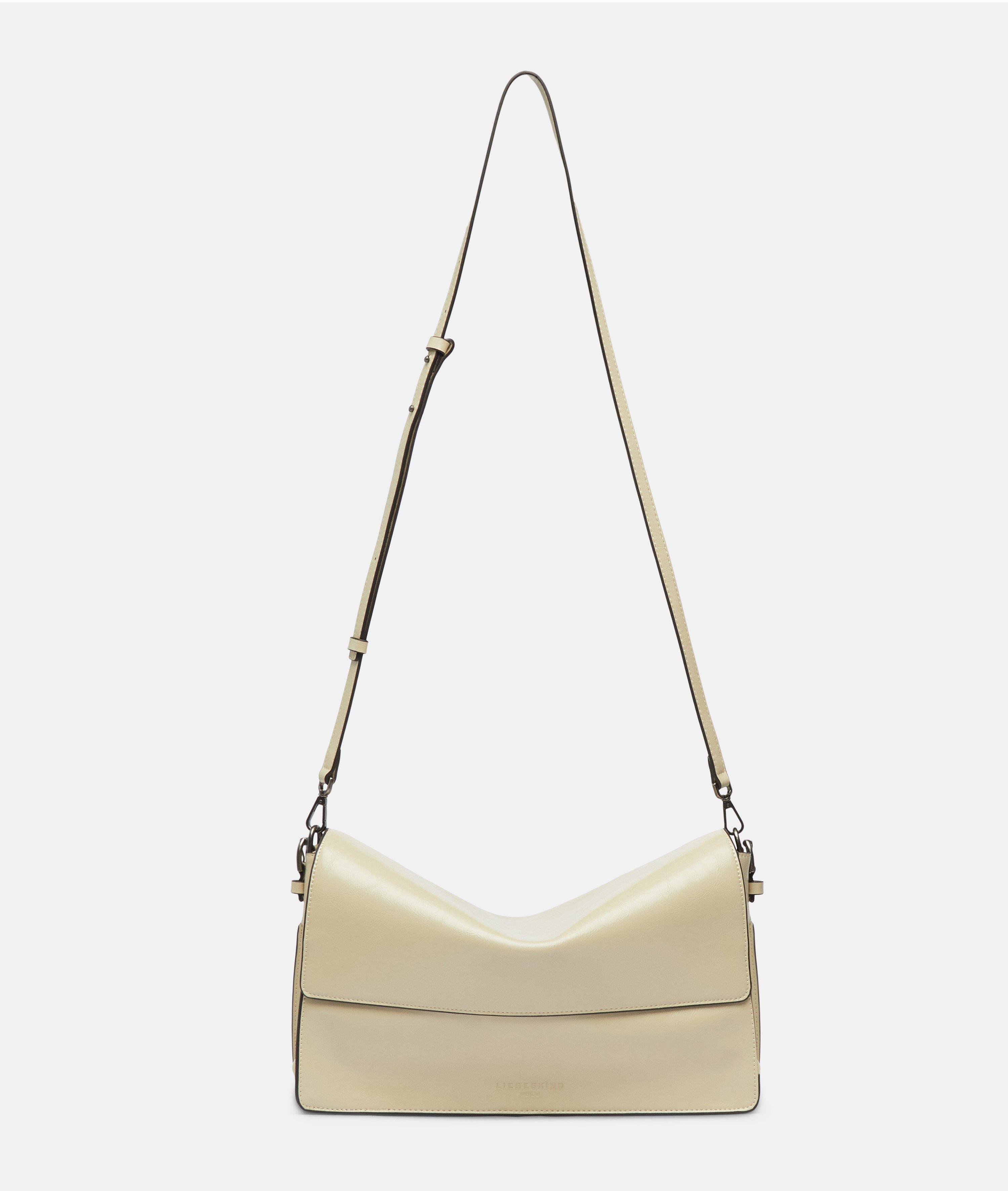 Audrey Crossbody M in beige & braun
