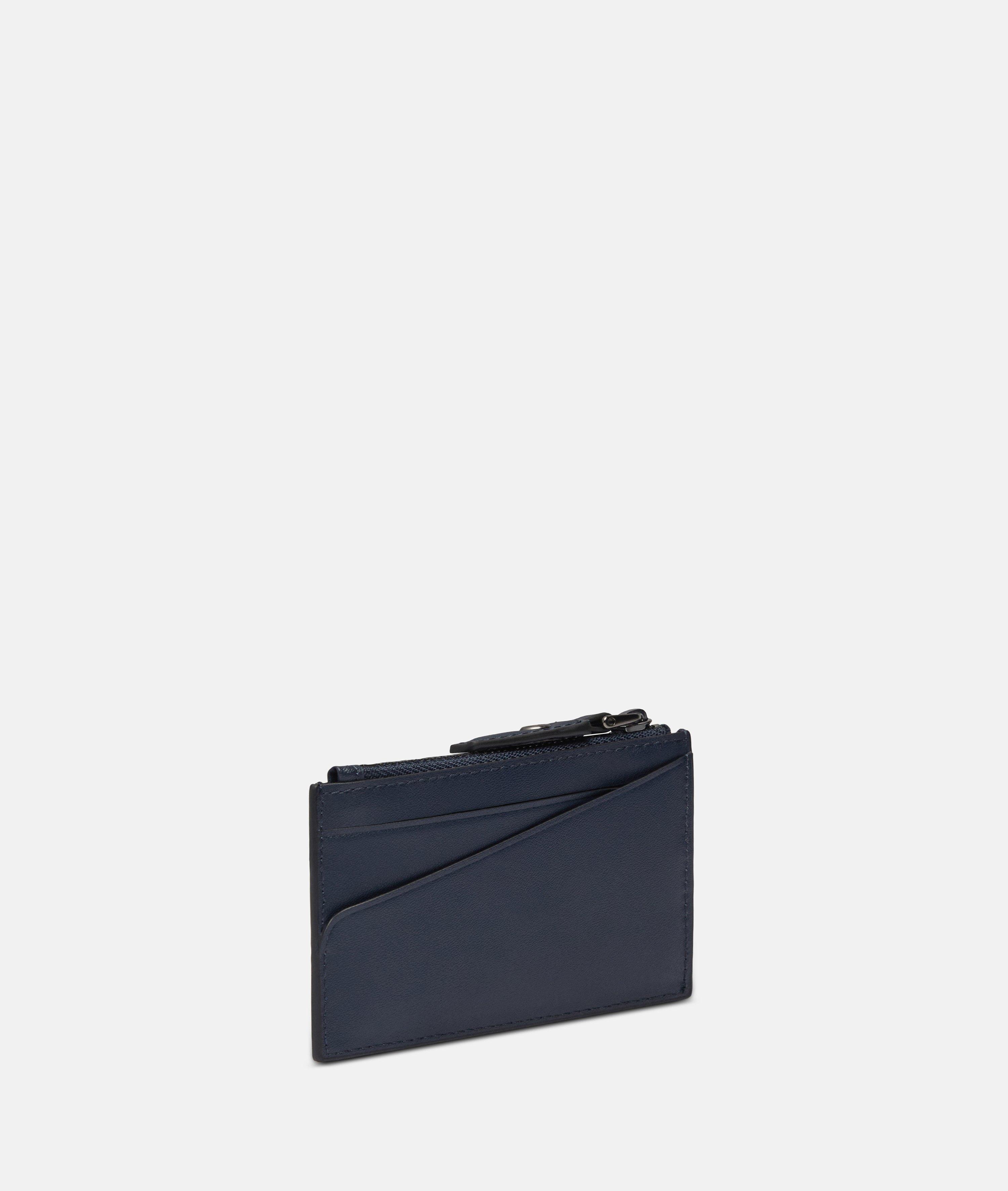 Mina Geldbörse XS in blau, beige & schwarz