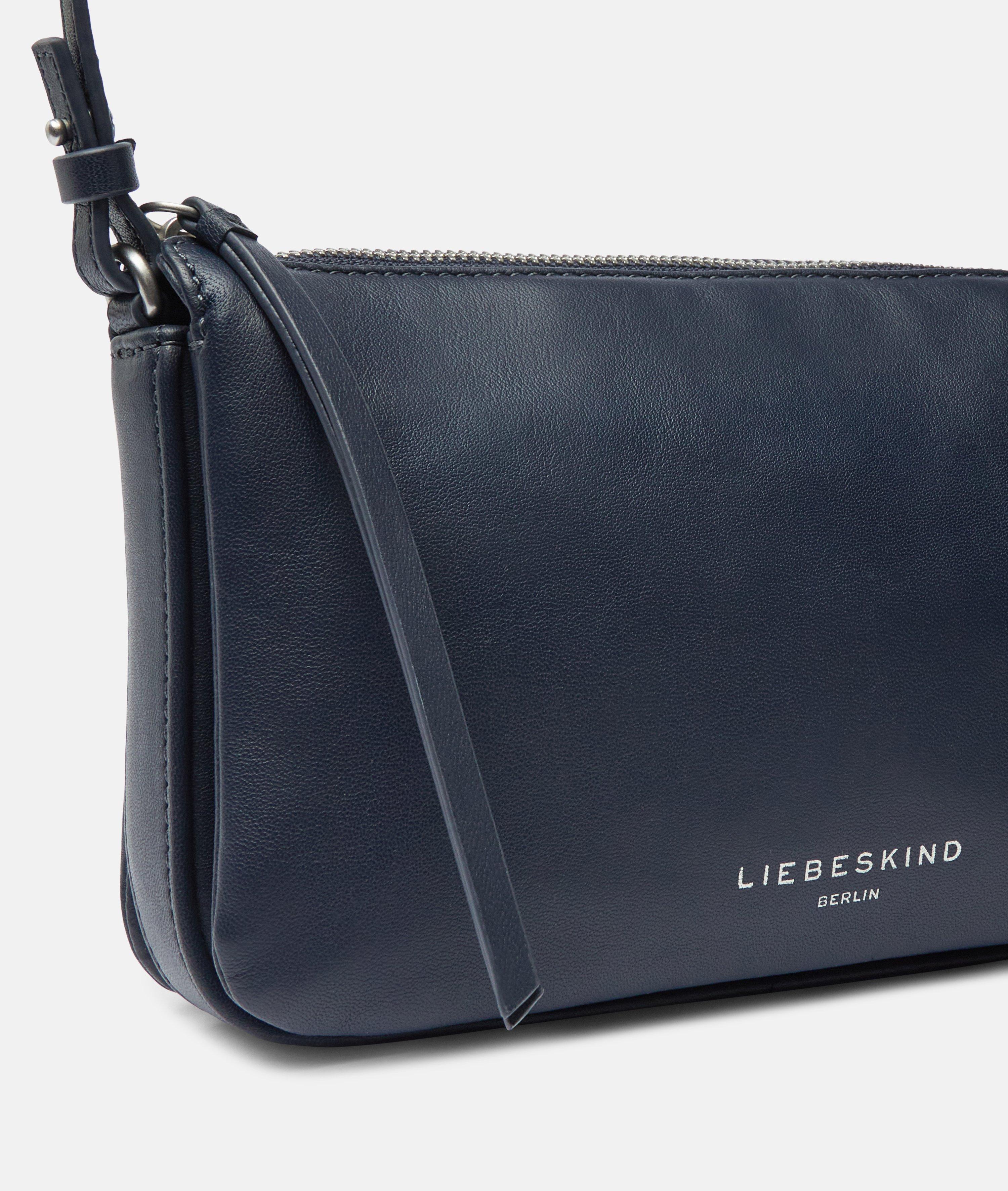 Nina Crossbody S in blue, black, brown & beige